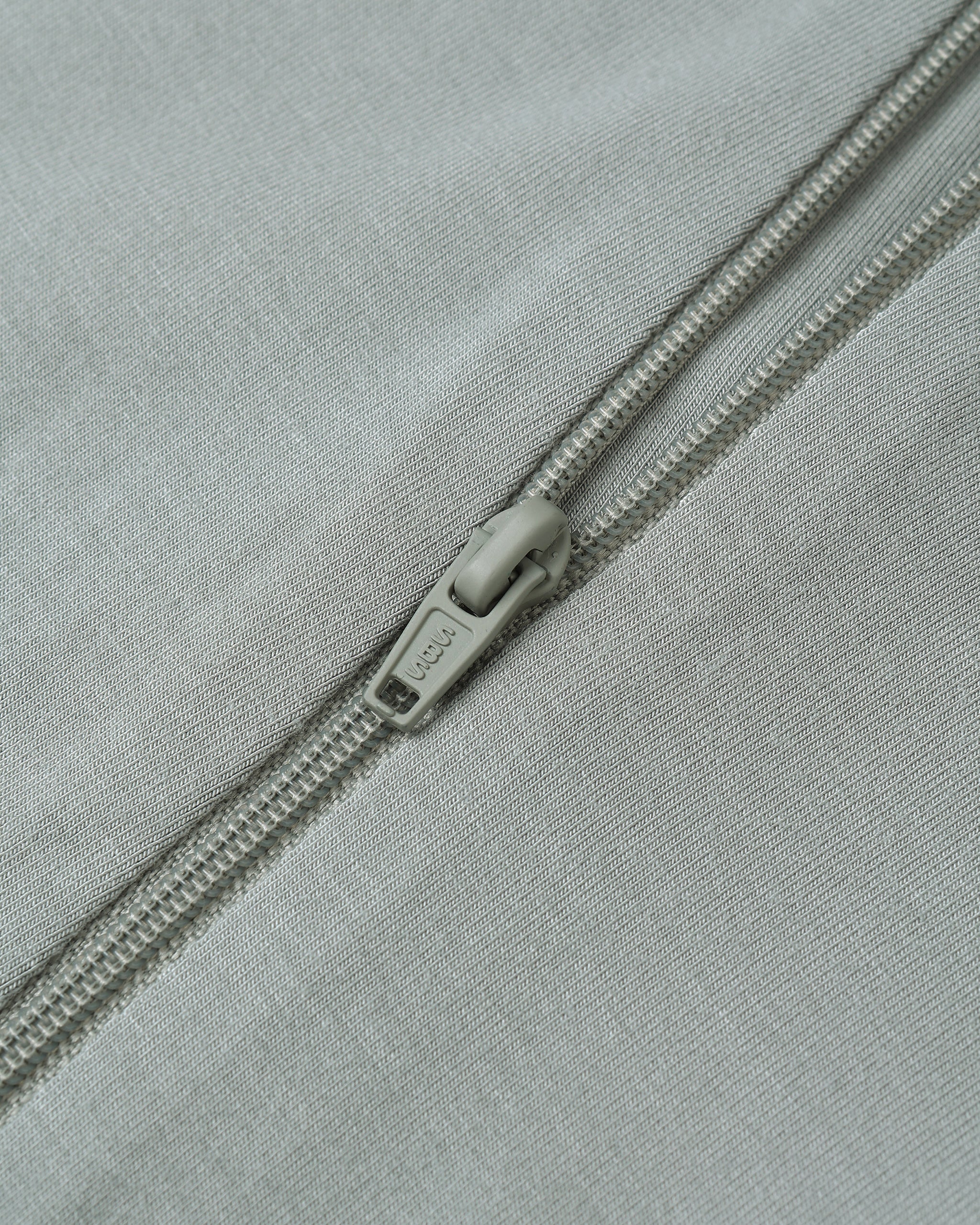 Bamboo Zip Footie || Steel Blue