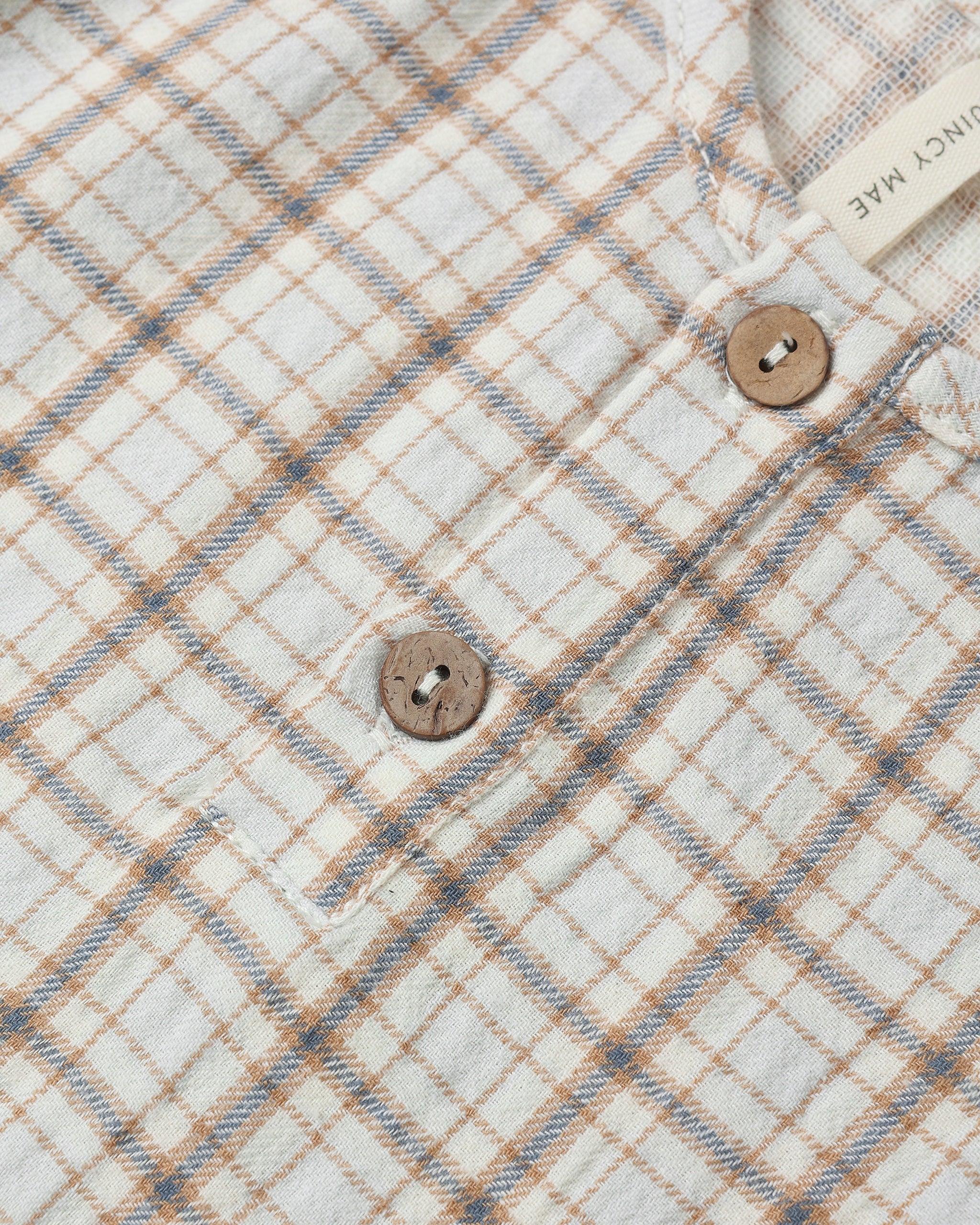 Zion Shirt || Blue Plaid