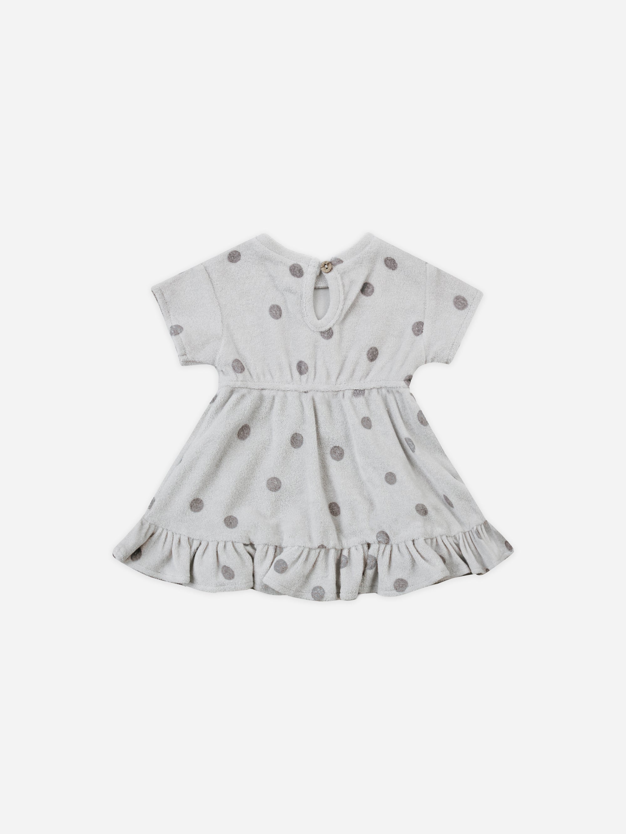 Terry Dress || Polka Dot - Rylee + Cru | Kids Clothes | Trendy Baby Clothes | Modern Infant Outfits |