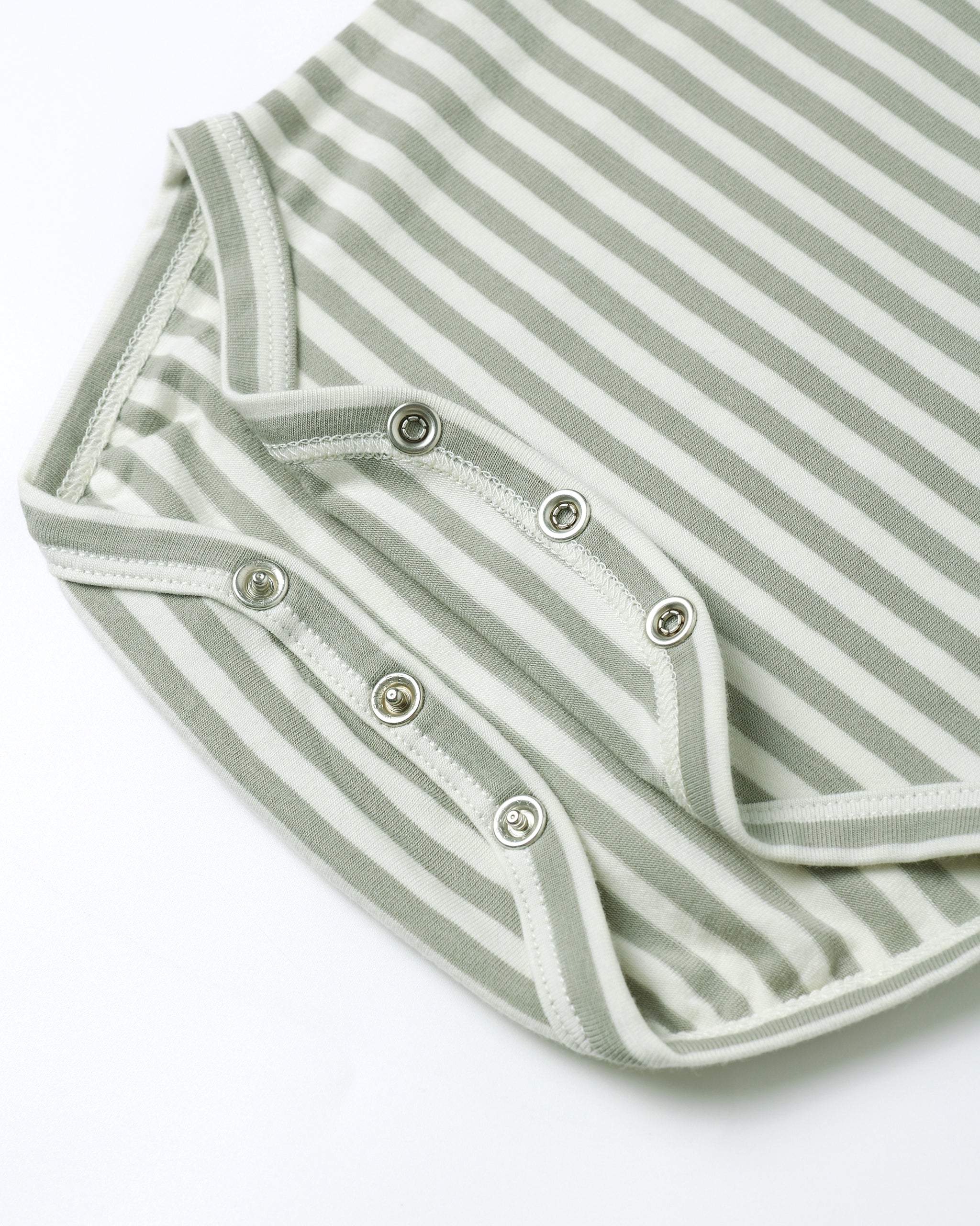 Jersey Bodysuit, 2 Pack || Fox Land, Fern Stripe