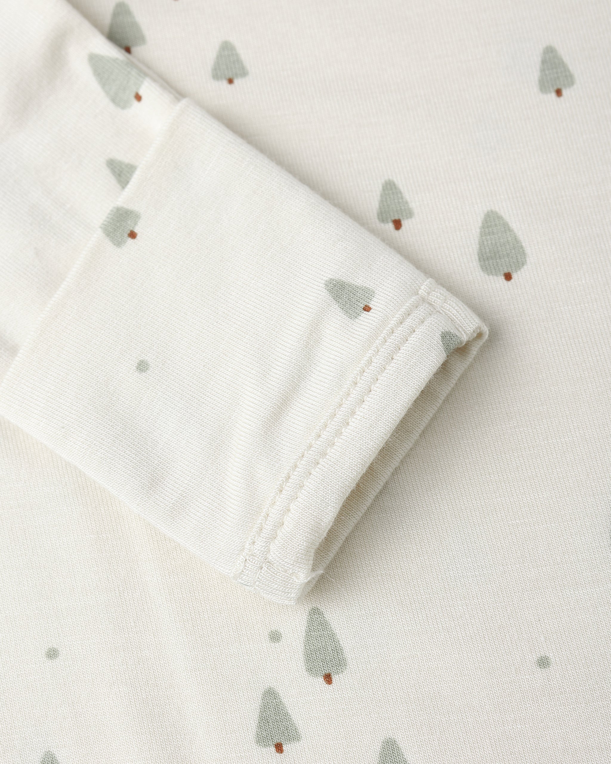 Bamboo Baby Gown + Hat Set || Trees