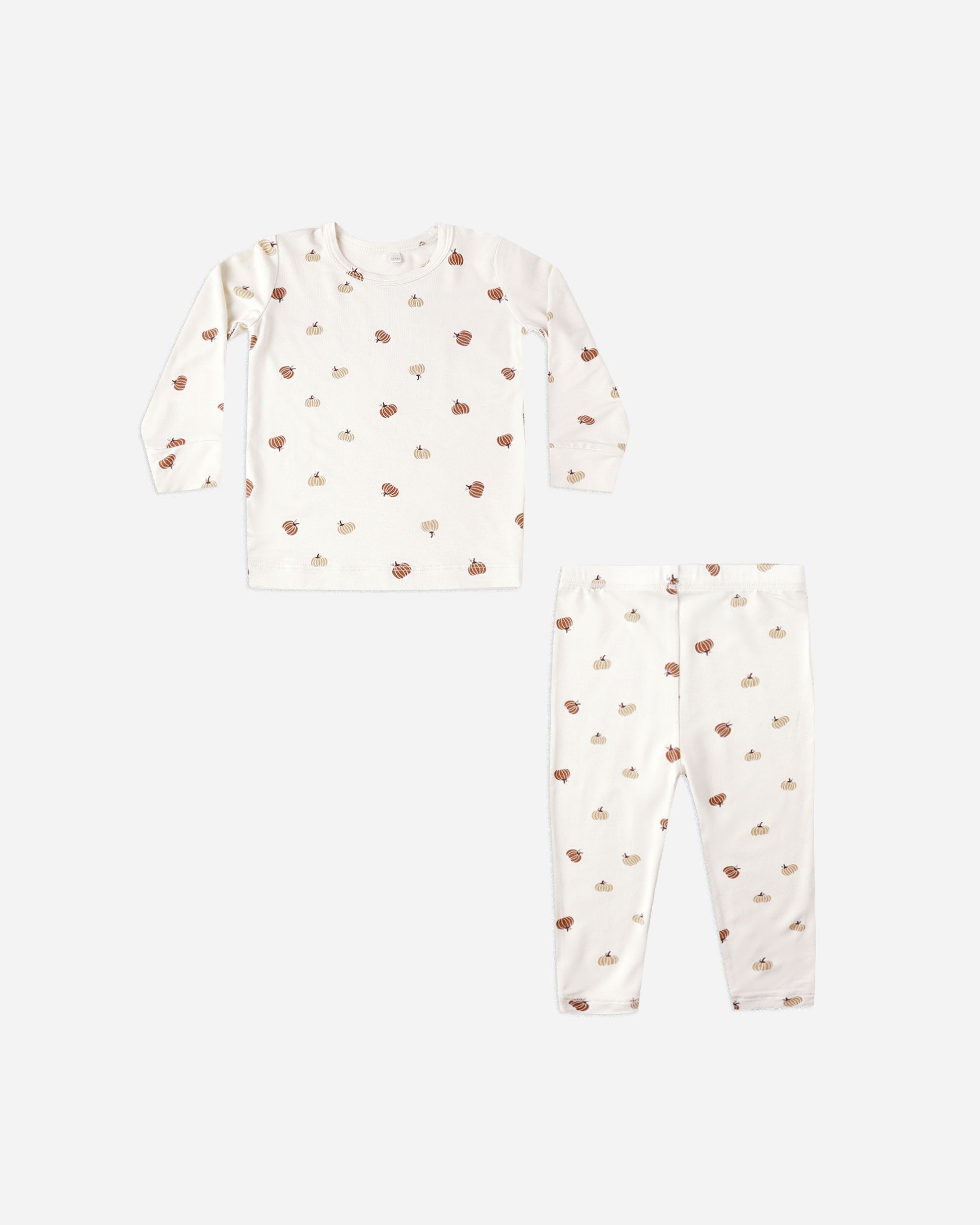 Bamboo Pajama Set || Pumpkins - Rylee + Cru | Kids Clothes | Trendy Baby Clothes | Modern Infant Outfits |