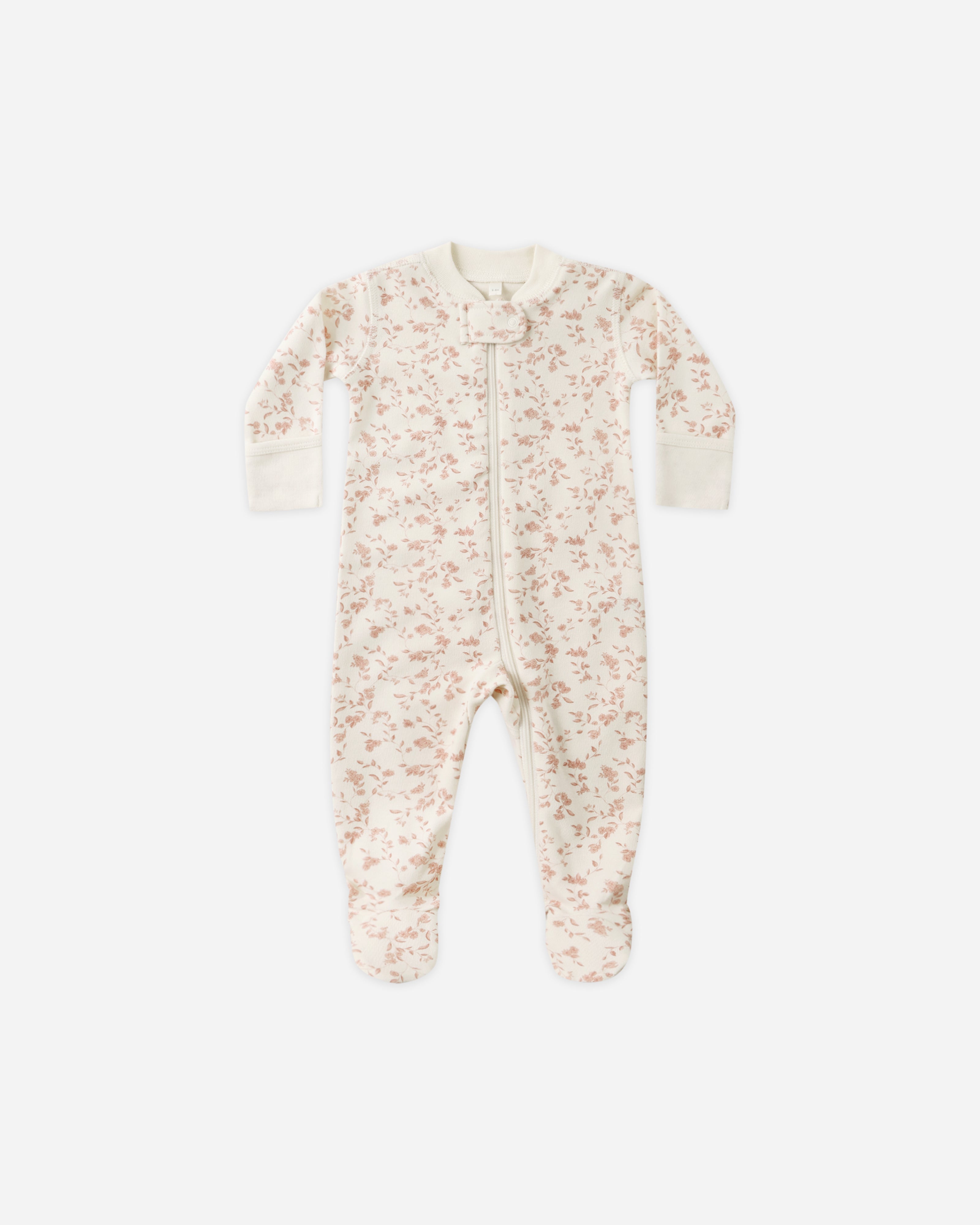 Zip Long Sleeve Sleeper Footie || French Garden