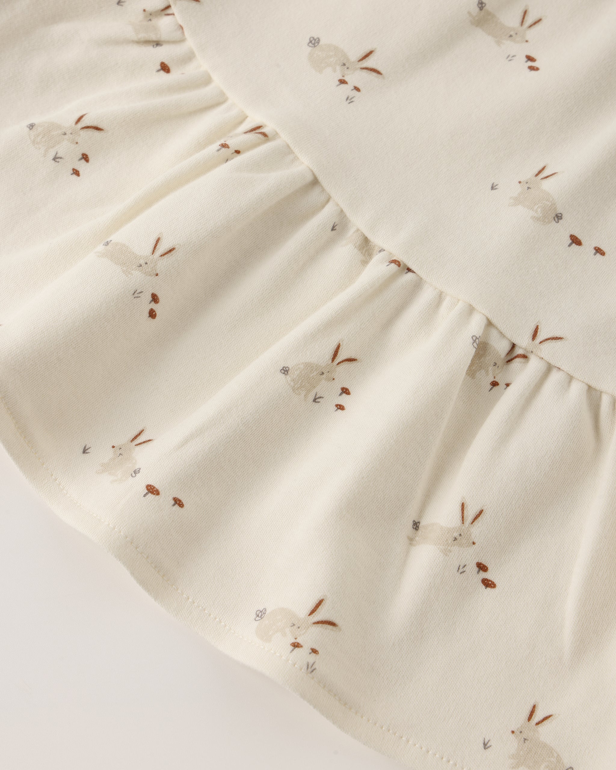 Tiered Jersey Dress || Bunnies