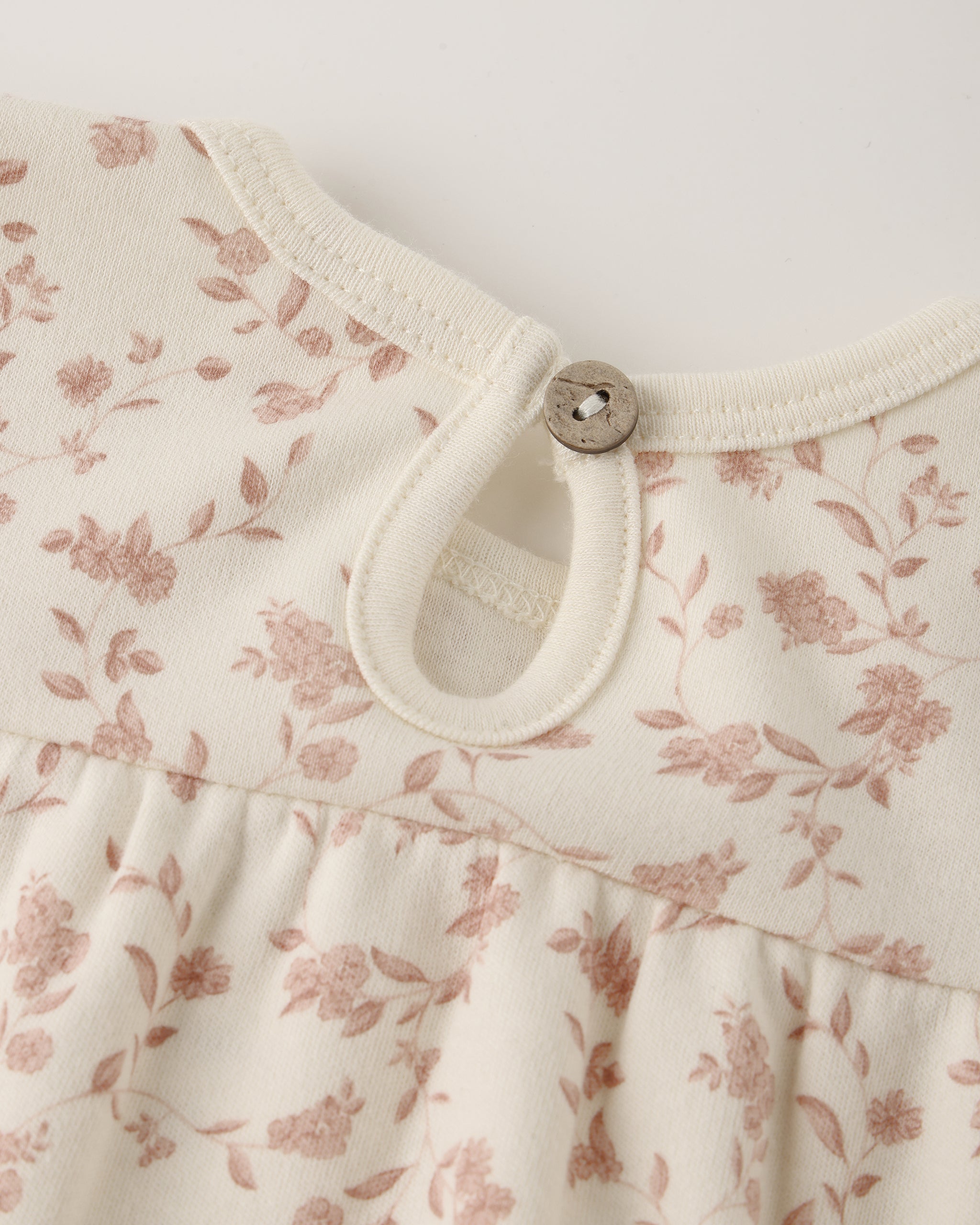 Tiered Jersey Dress || French Garden