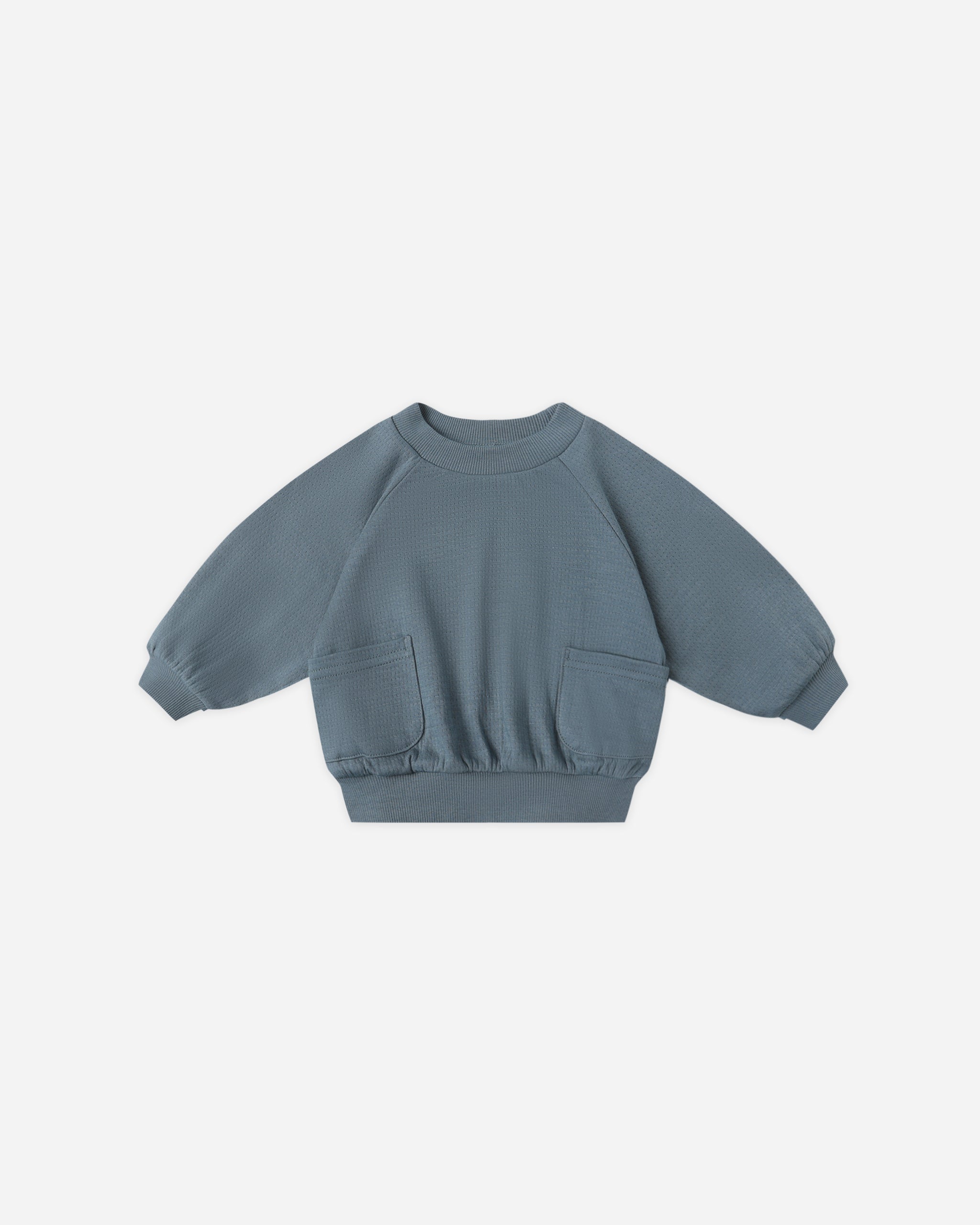Pocket Sweatshirt || Ocean
