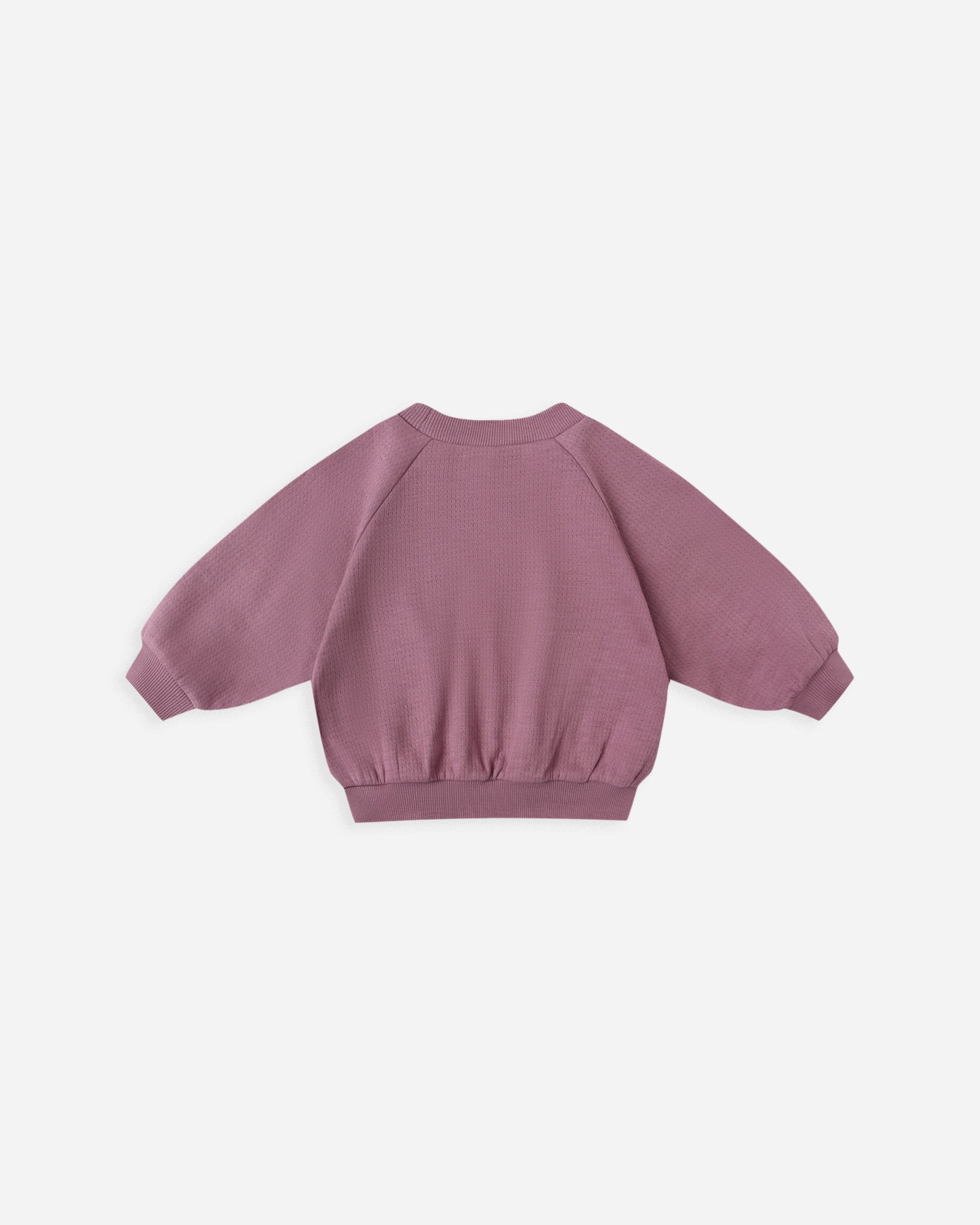 Pocket Sweatshirt || Mulberry