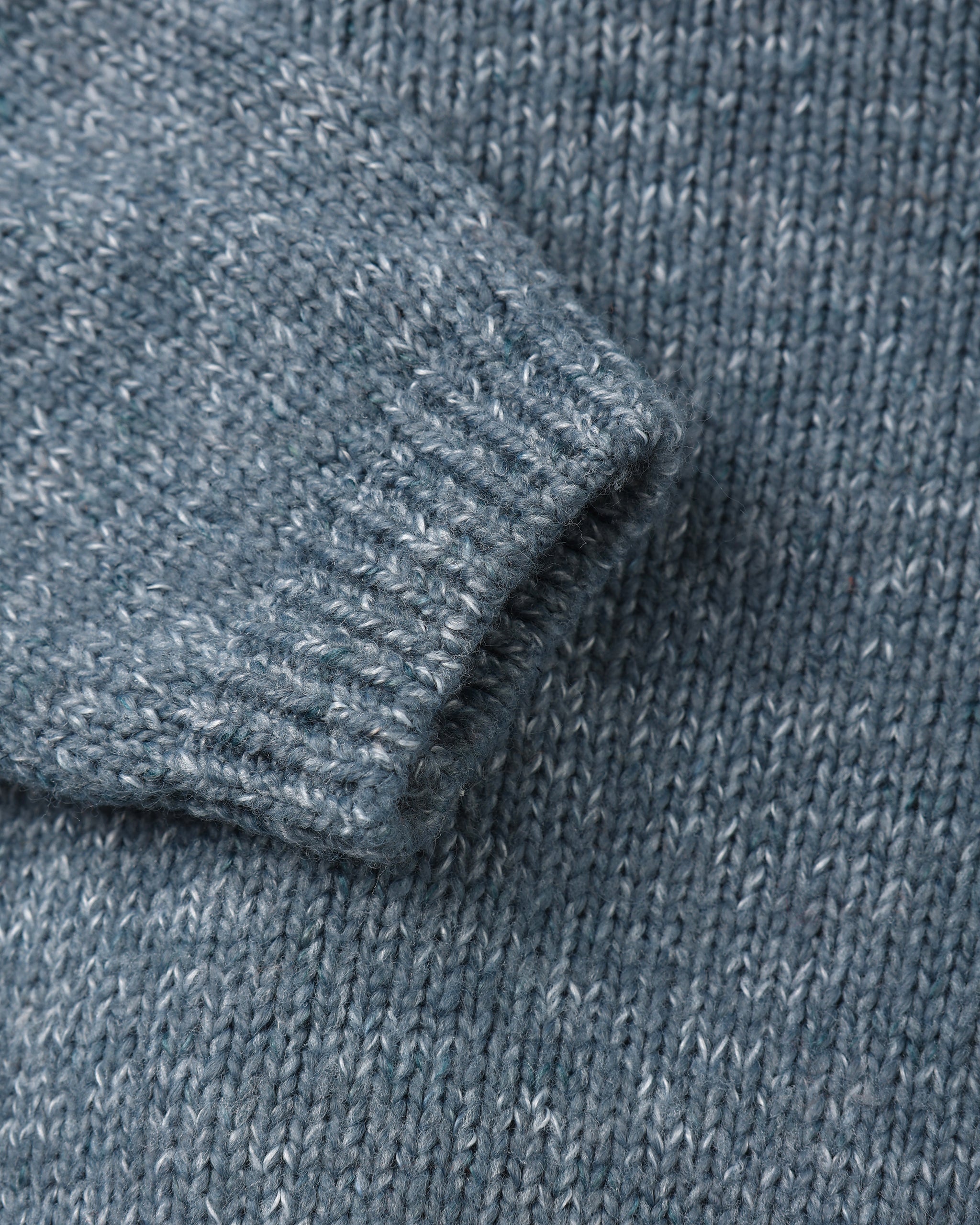 Ruffle Collar Cardigan || Ocean