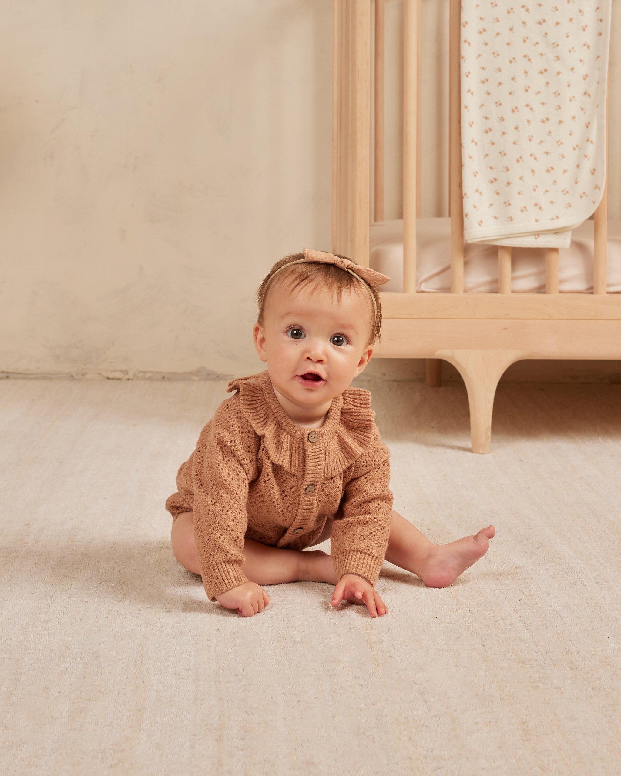 Knit Bloomer || Melon - Rylee + Cru | Kids Clothes | Trendy Baby Clothes | Modern Infant Outfits |