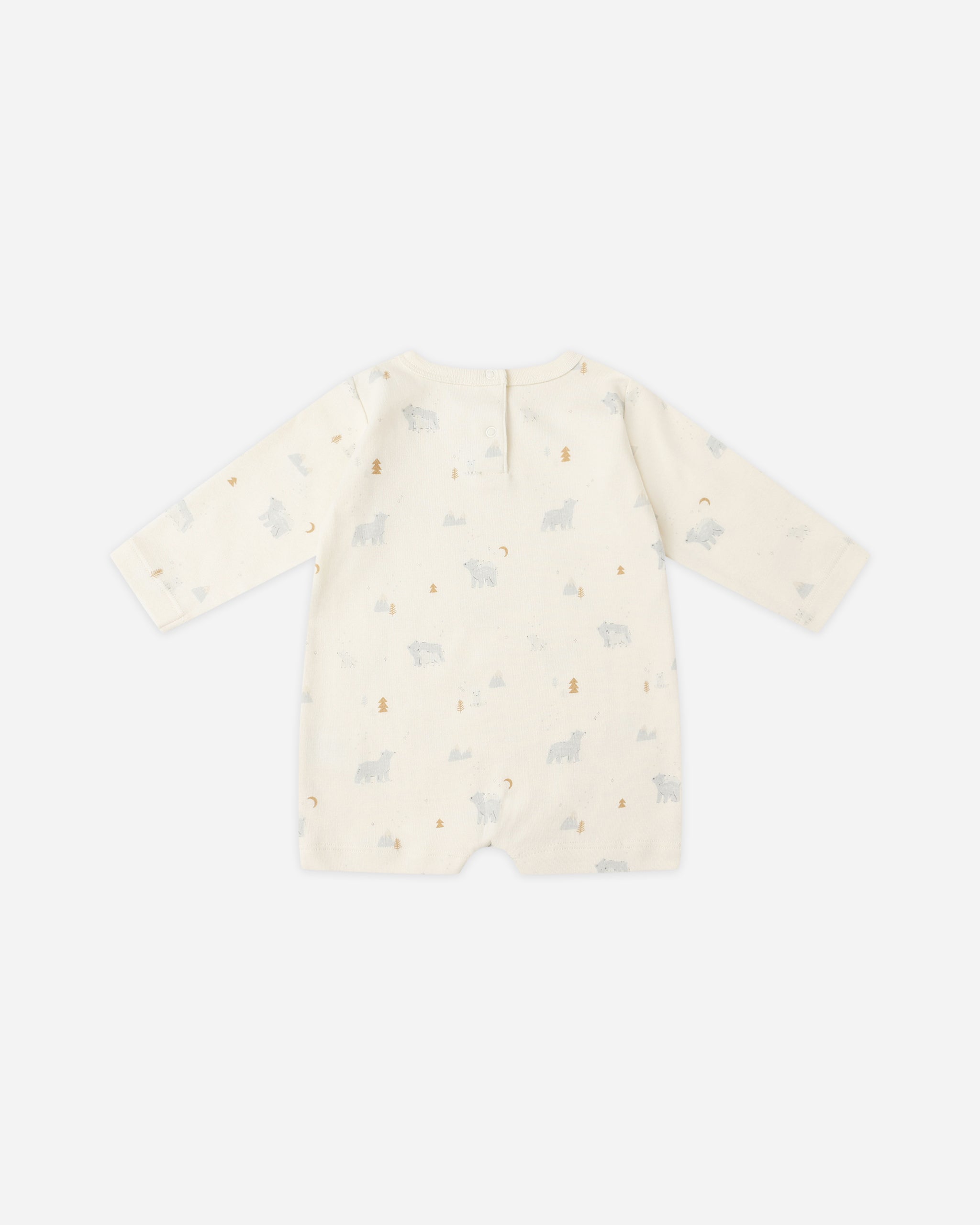 Long Sleeve Romper || Polar Bears