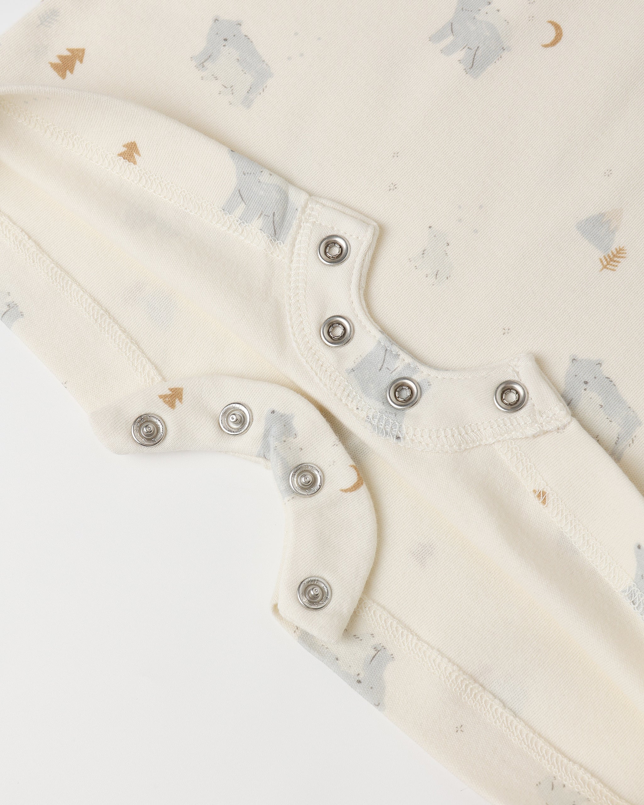 Long Sleeve Romper || Polar Bears