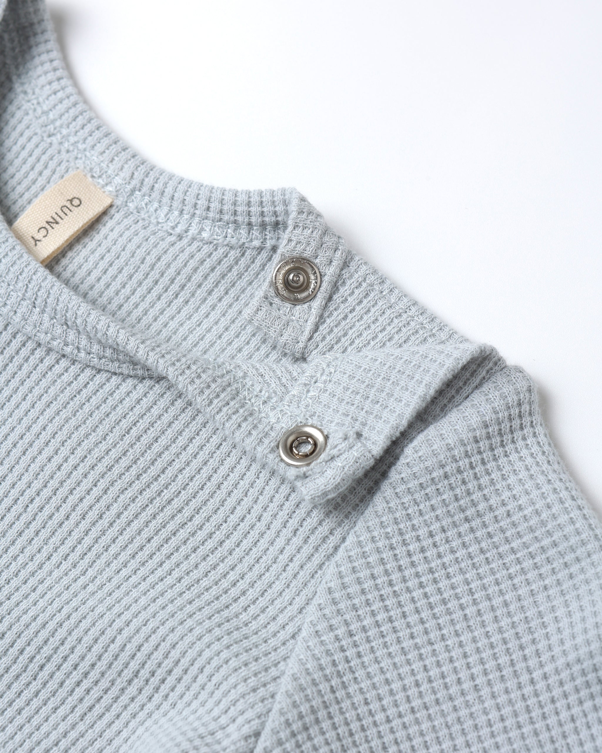 Waffle Top + Pant Set || Ice Blue