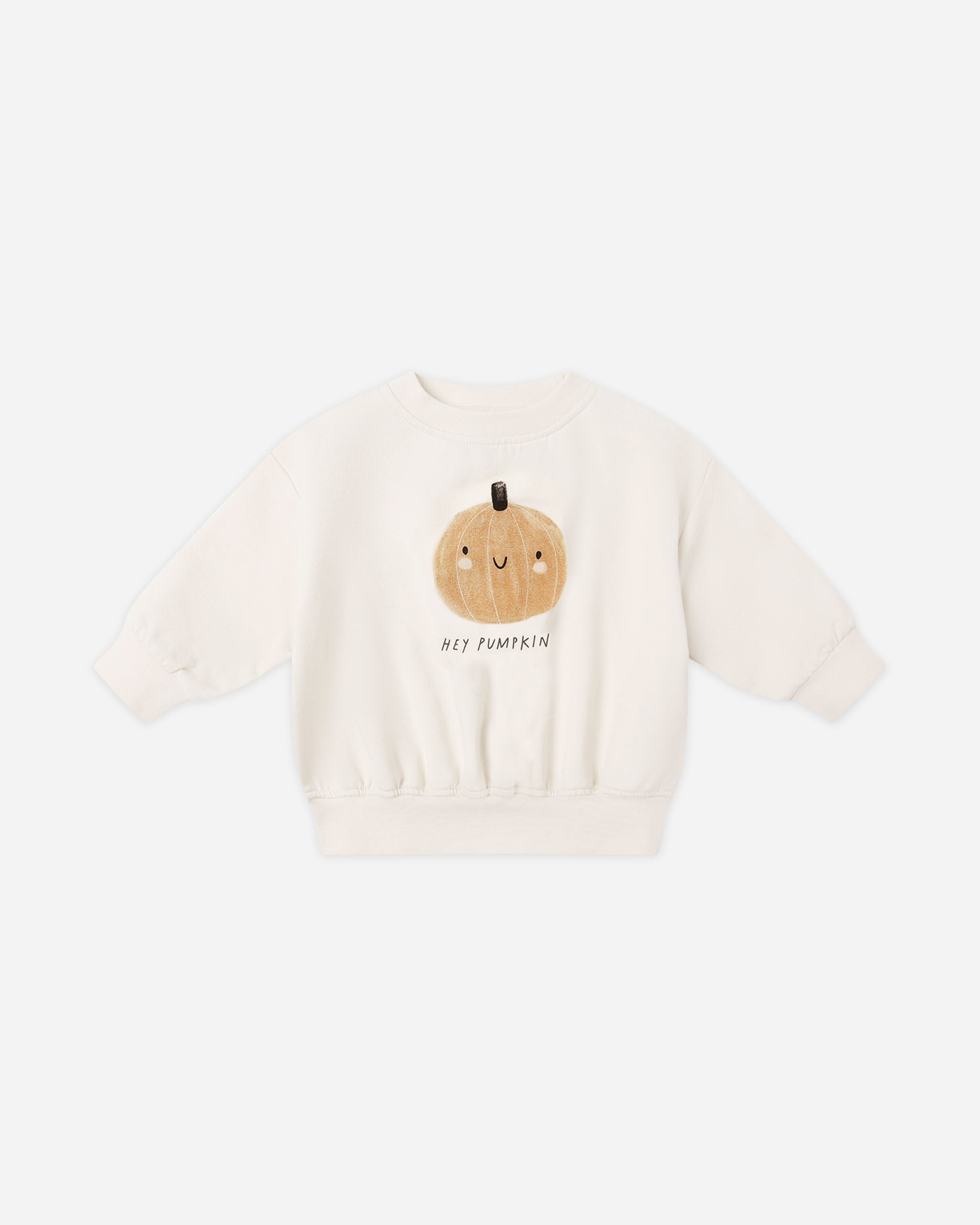 Relaxed Fleece Sweatshirt || Pumpkin - Rylee + Cru | Kids Clothes | Trendy Baby Clothes | Modern Infant Outfits |