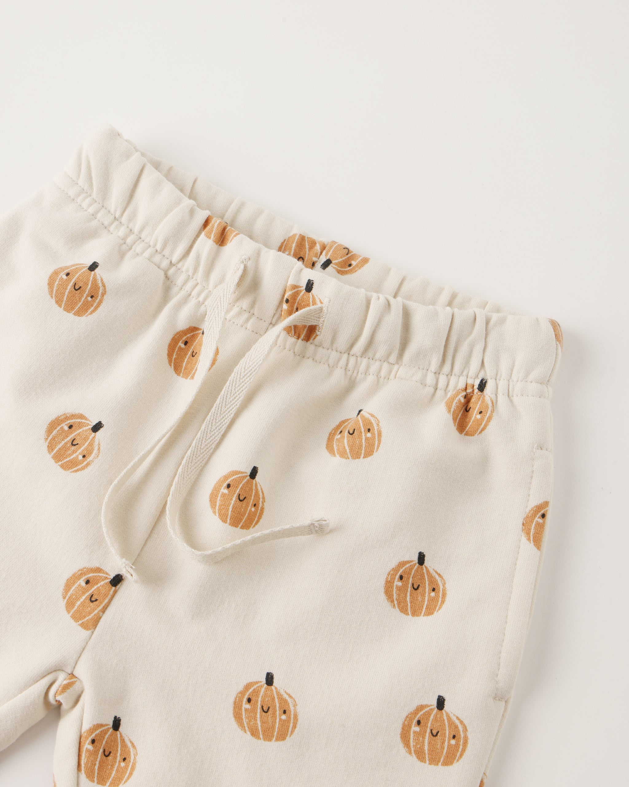 Relaxed Fleece Sweatpant || Smiley Pumpkins - Rylee + Cru | Kids Clothes | Trendy Baby Clothes | Modern Infant Outfits |
