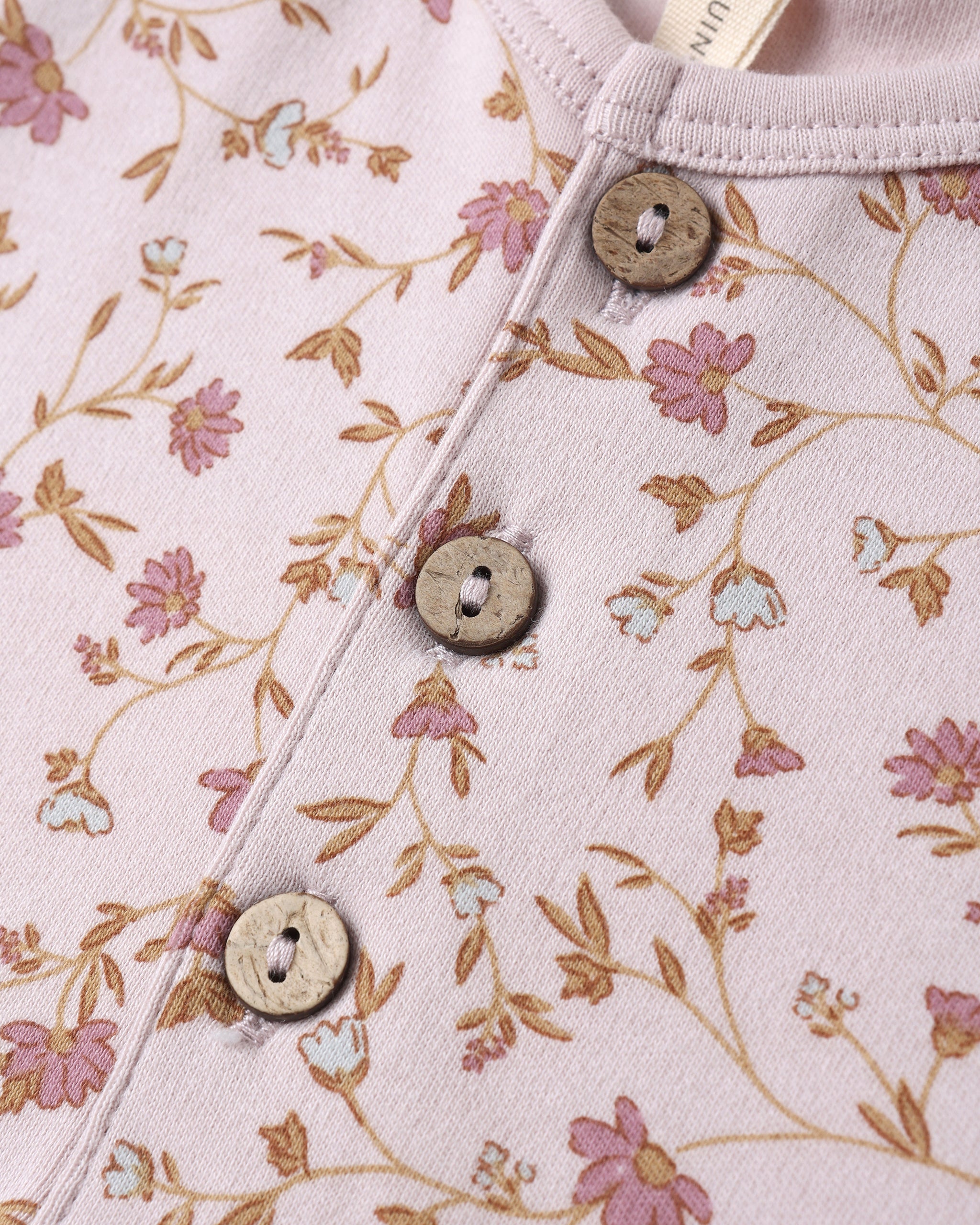 Henley Bubble Jumpsuit || Garden