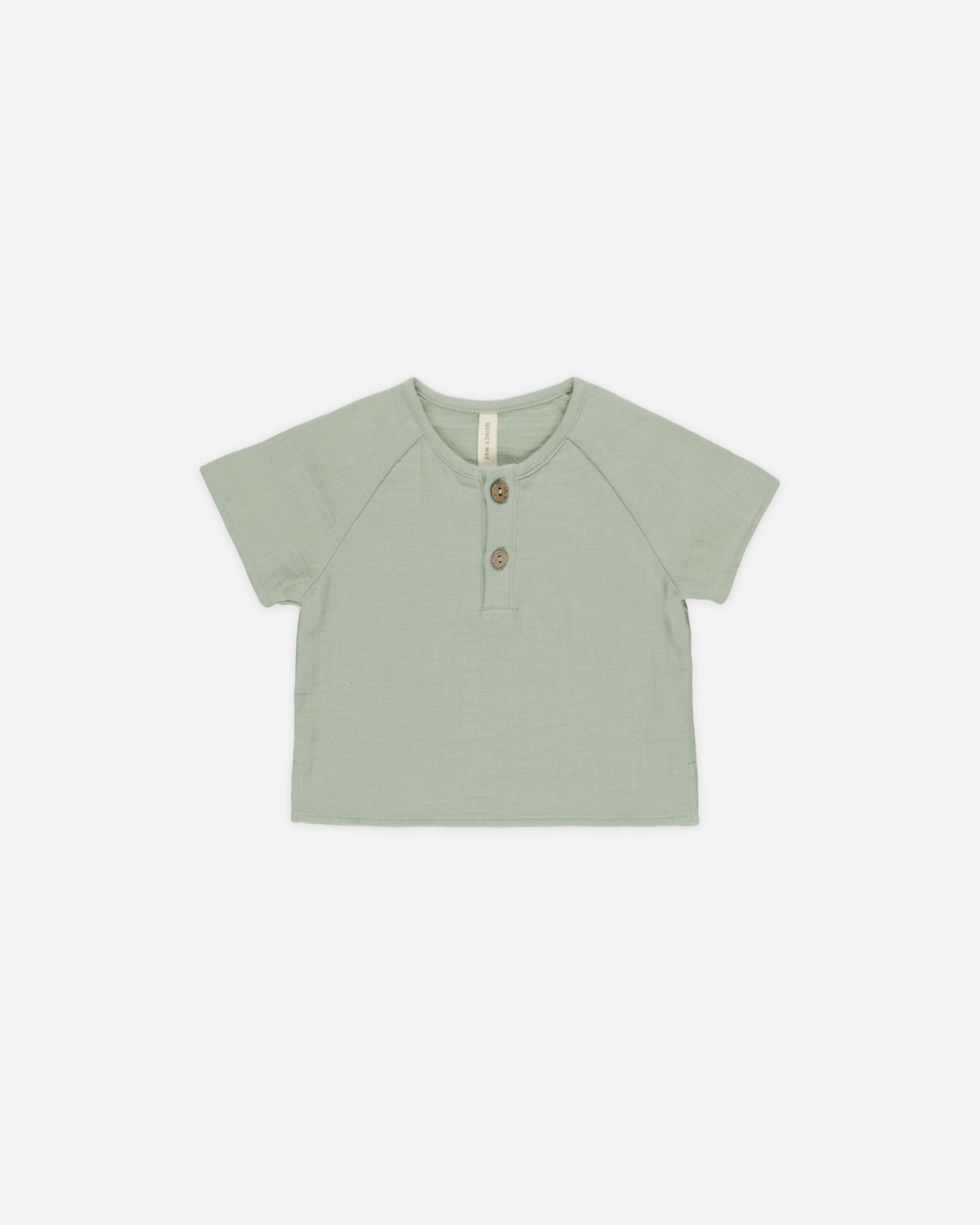 Short Sleeve Zion Shirt || Sage