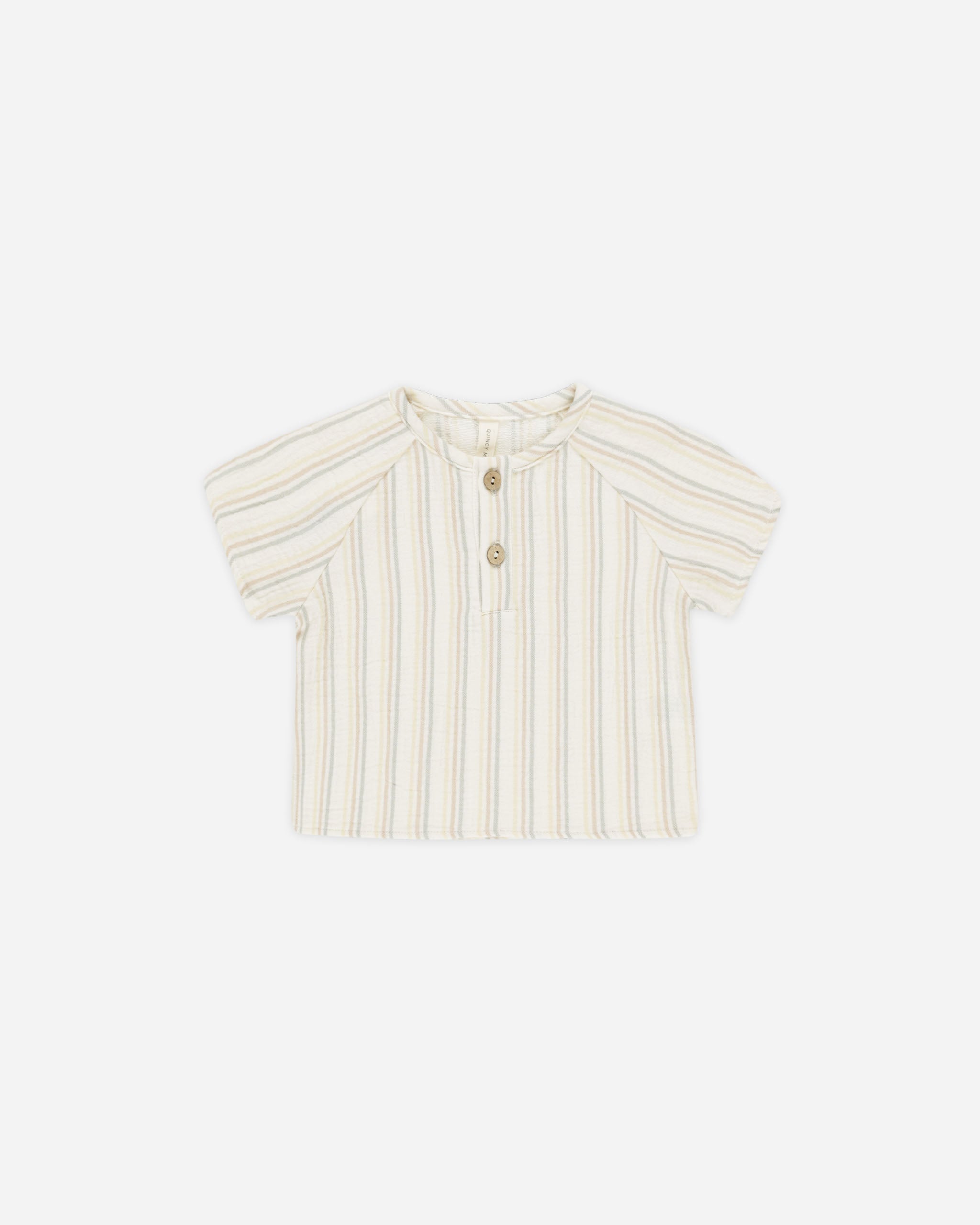 Short Sleeve Zion Shirt || Summer Stripe