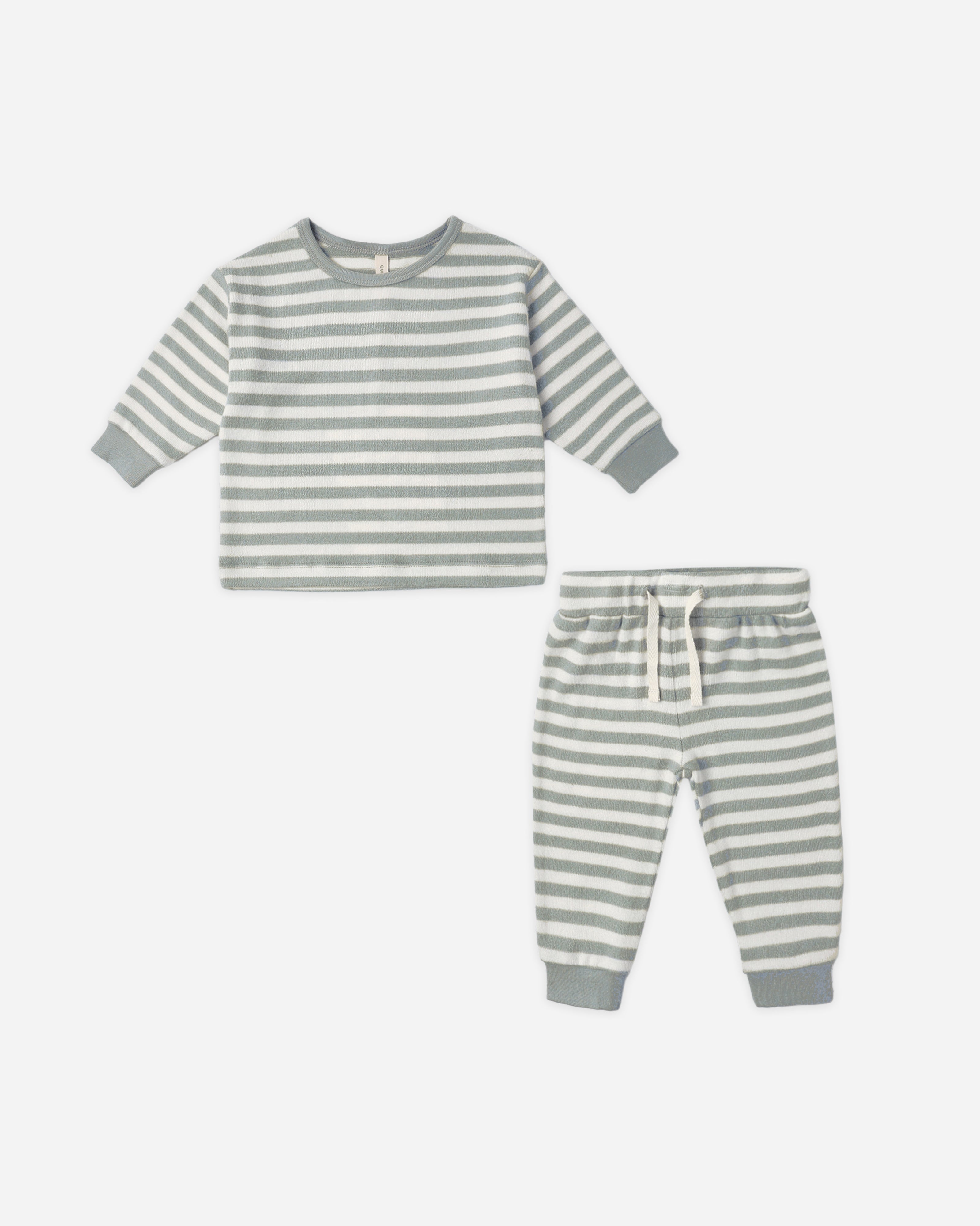 Cozy Set || Blue Stripe