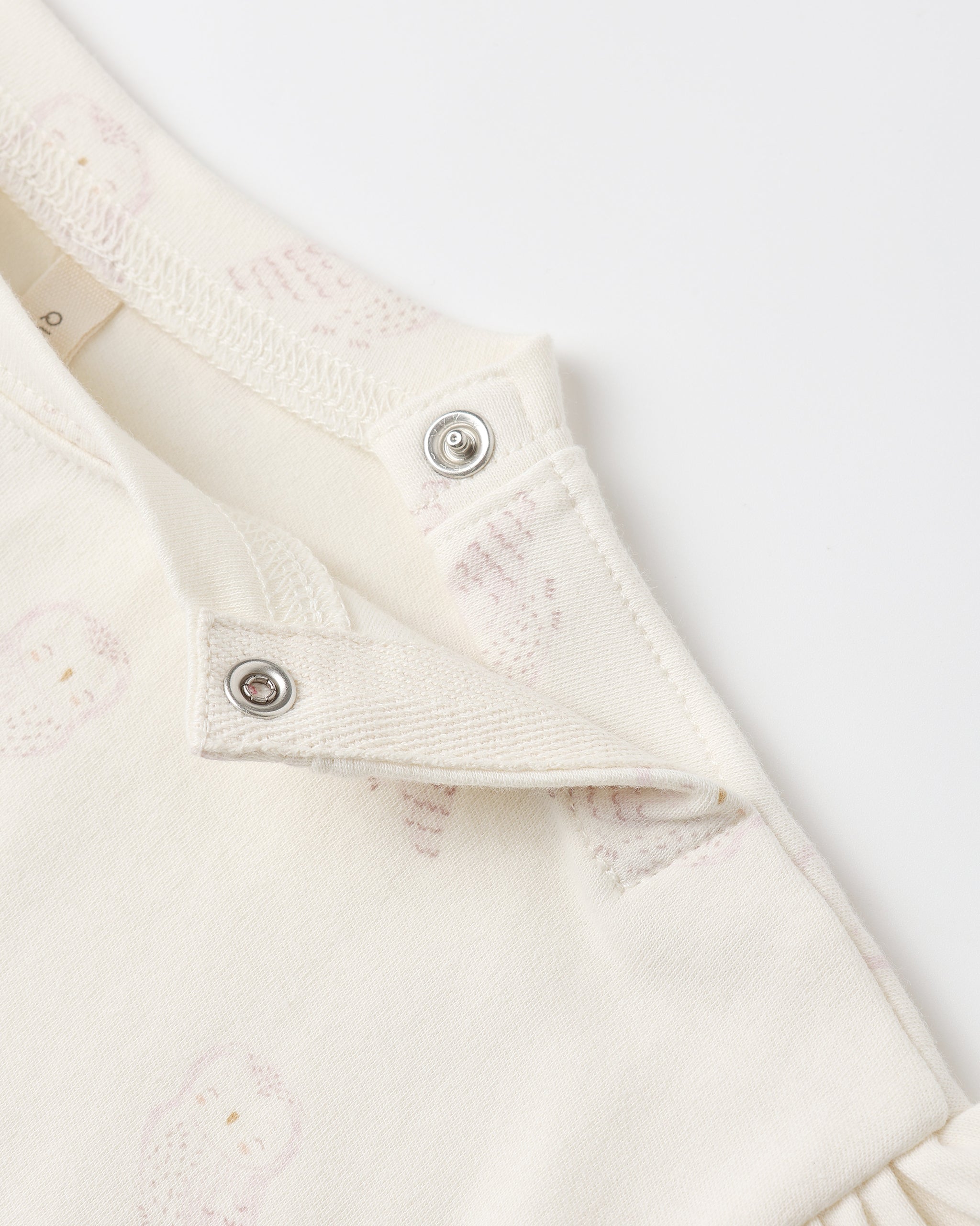 Ruffle Long Sleeve Tee || Snow Owls