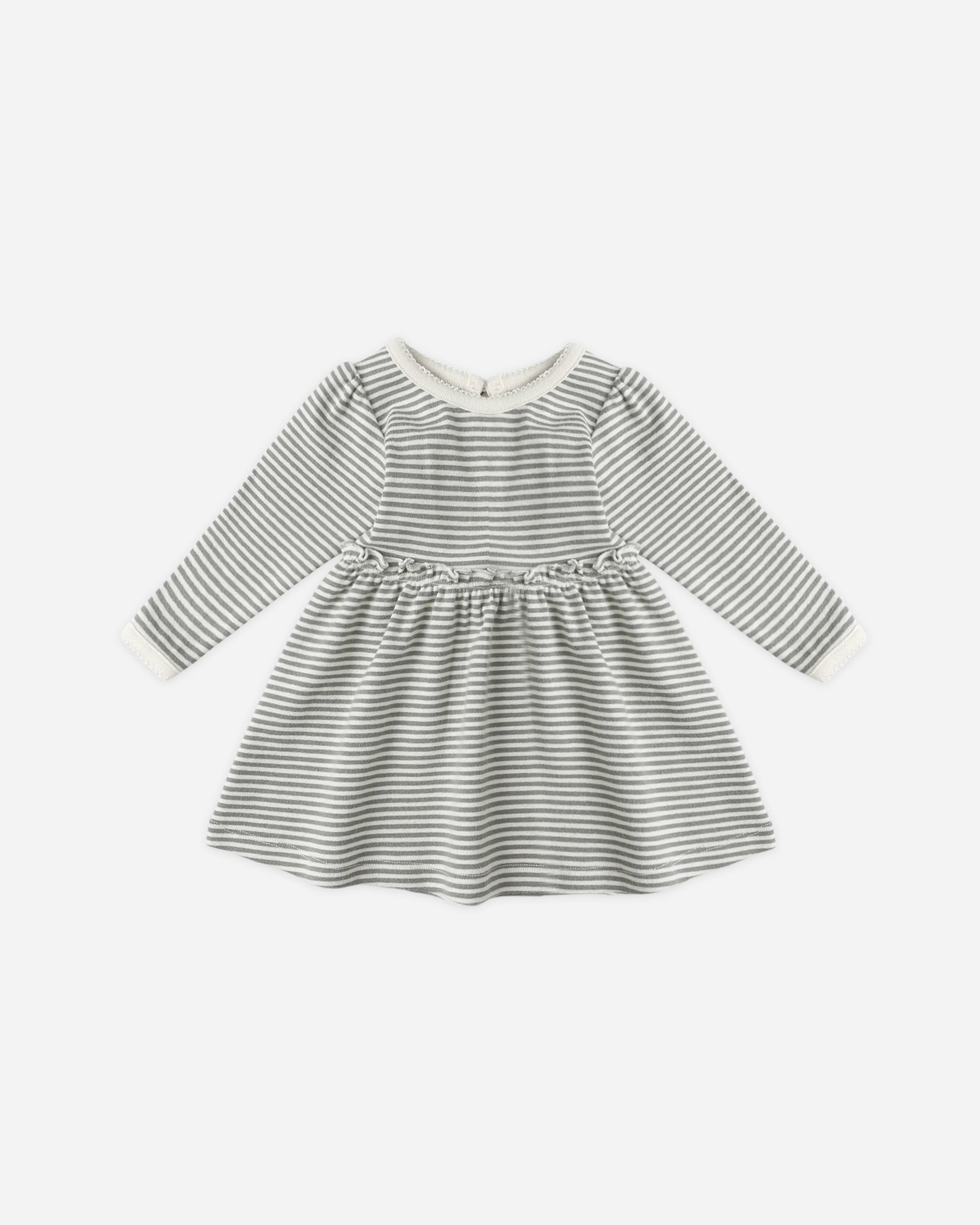 Alda Dress || Forest Stripe