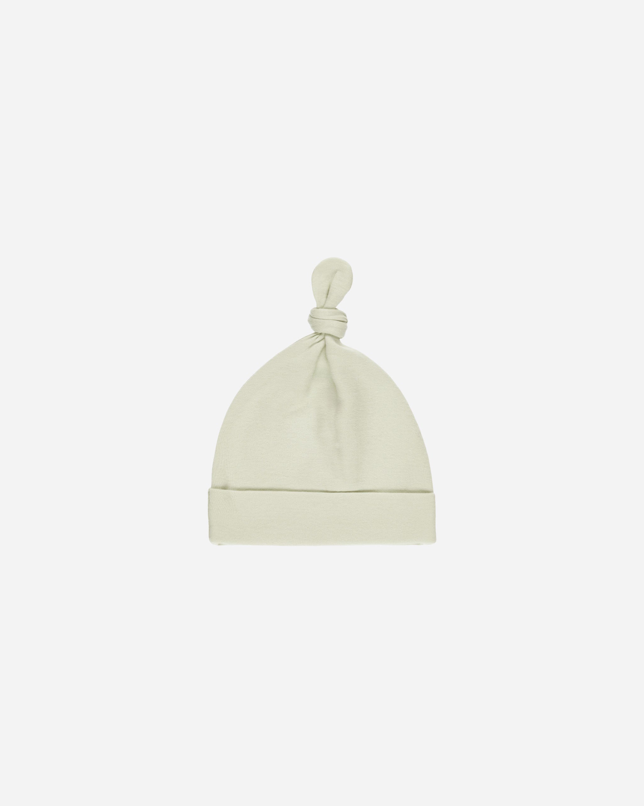 Knotted Baby Hat || Mint
