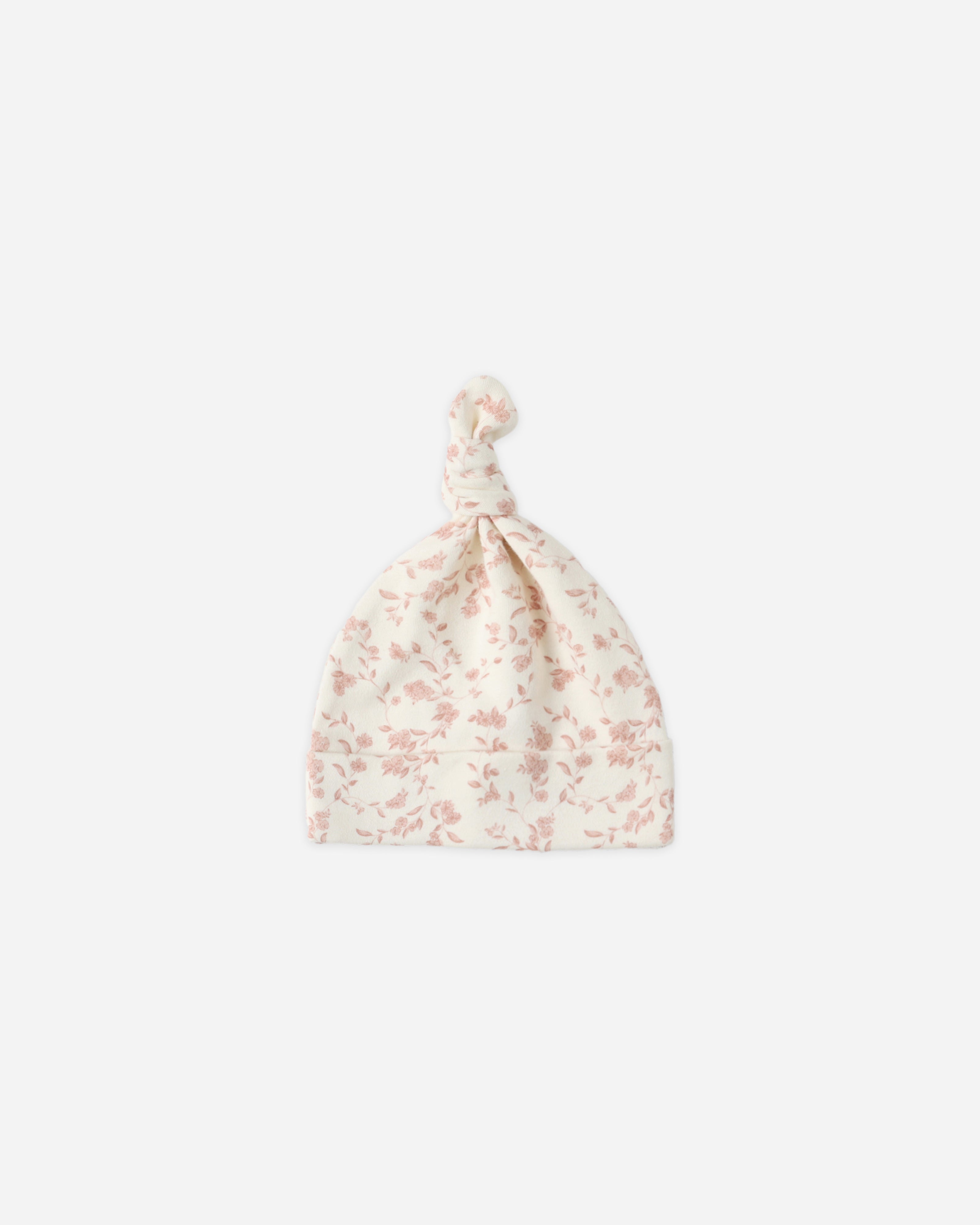 Knotted Baby Hat || French Garden