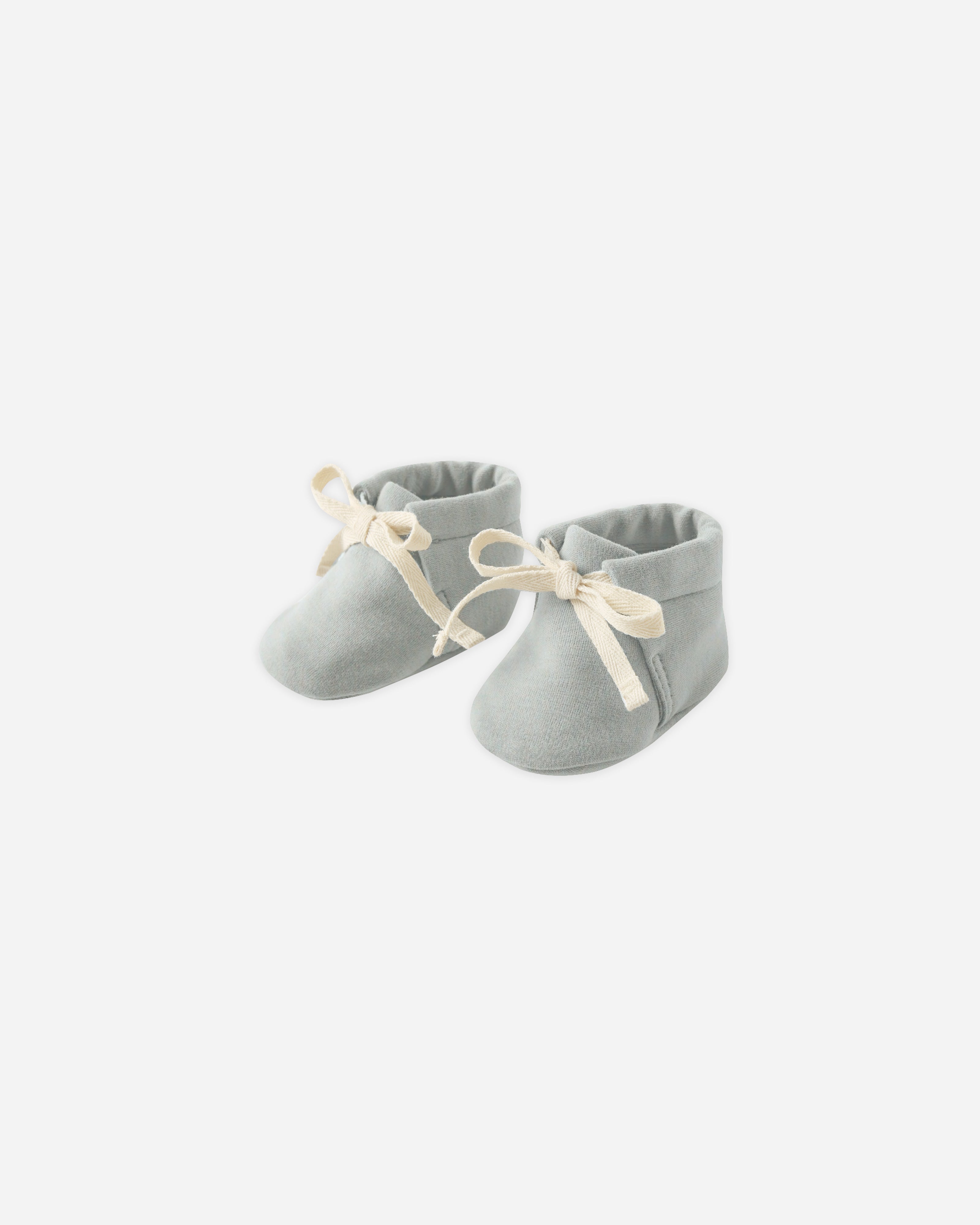 Baby Booties || Steel Blue