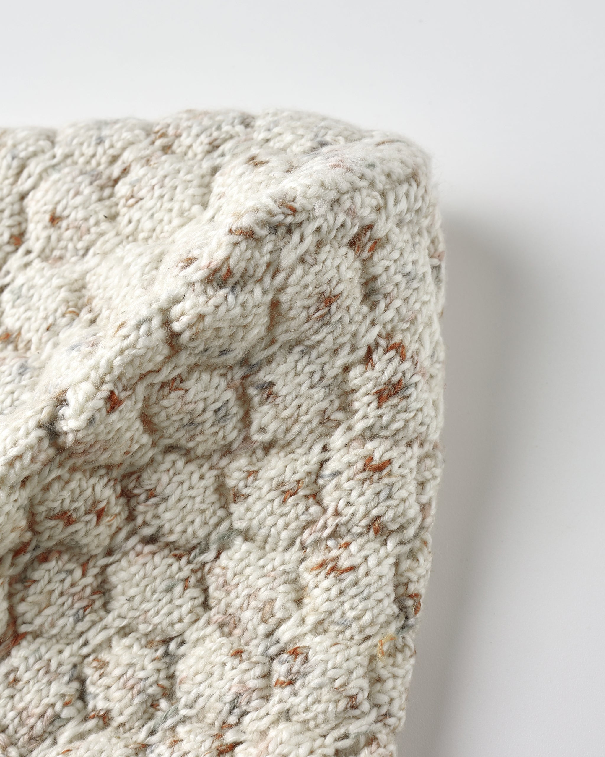 Knit Bonnet || Natural Confetti