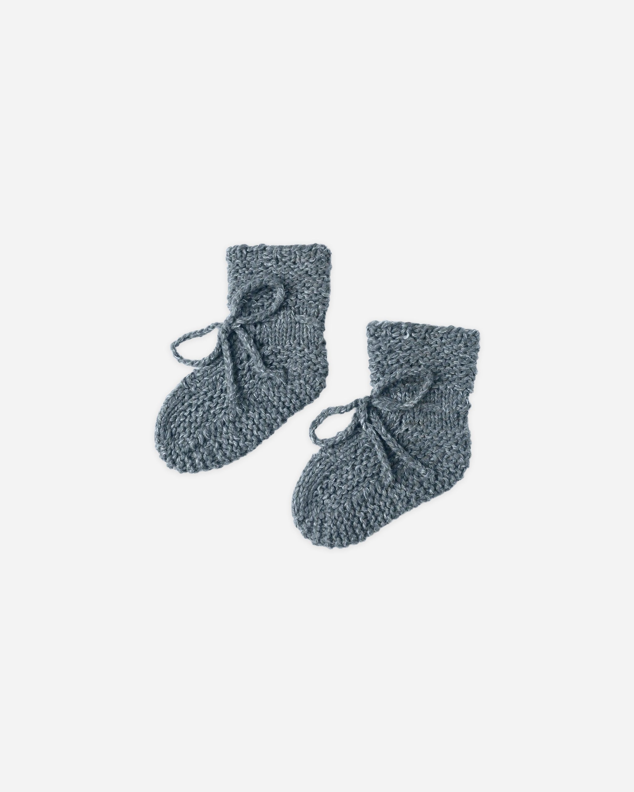 Knit Booties || Ocean