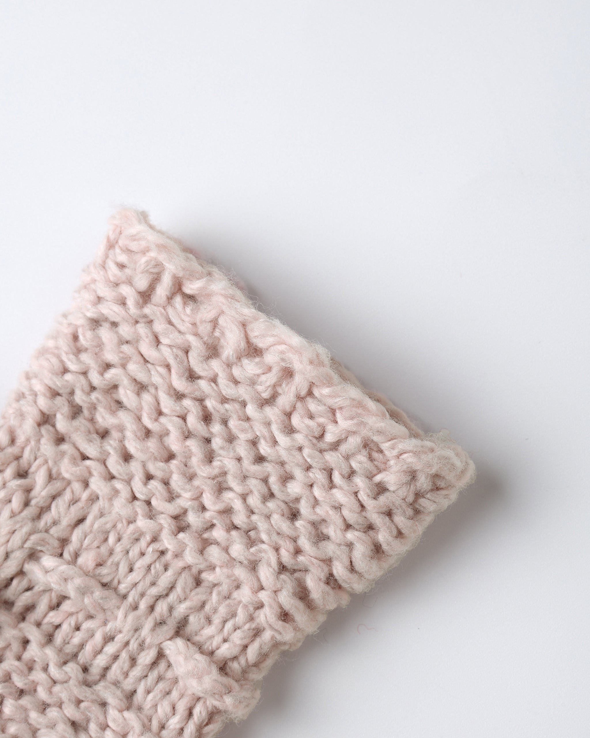 Knit Booties || Rose Speckle