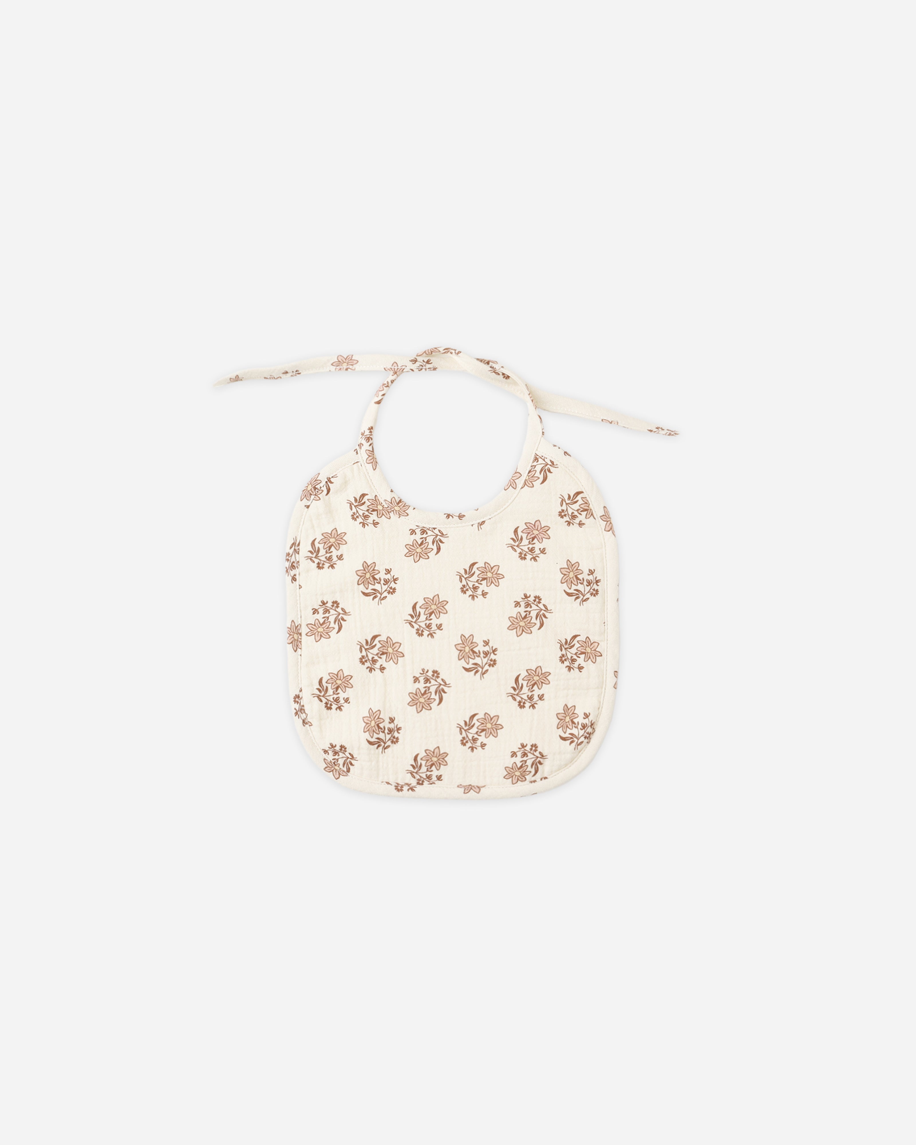 Woven Tie Bib || Daylily