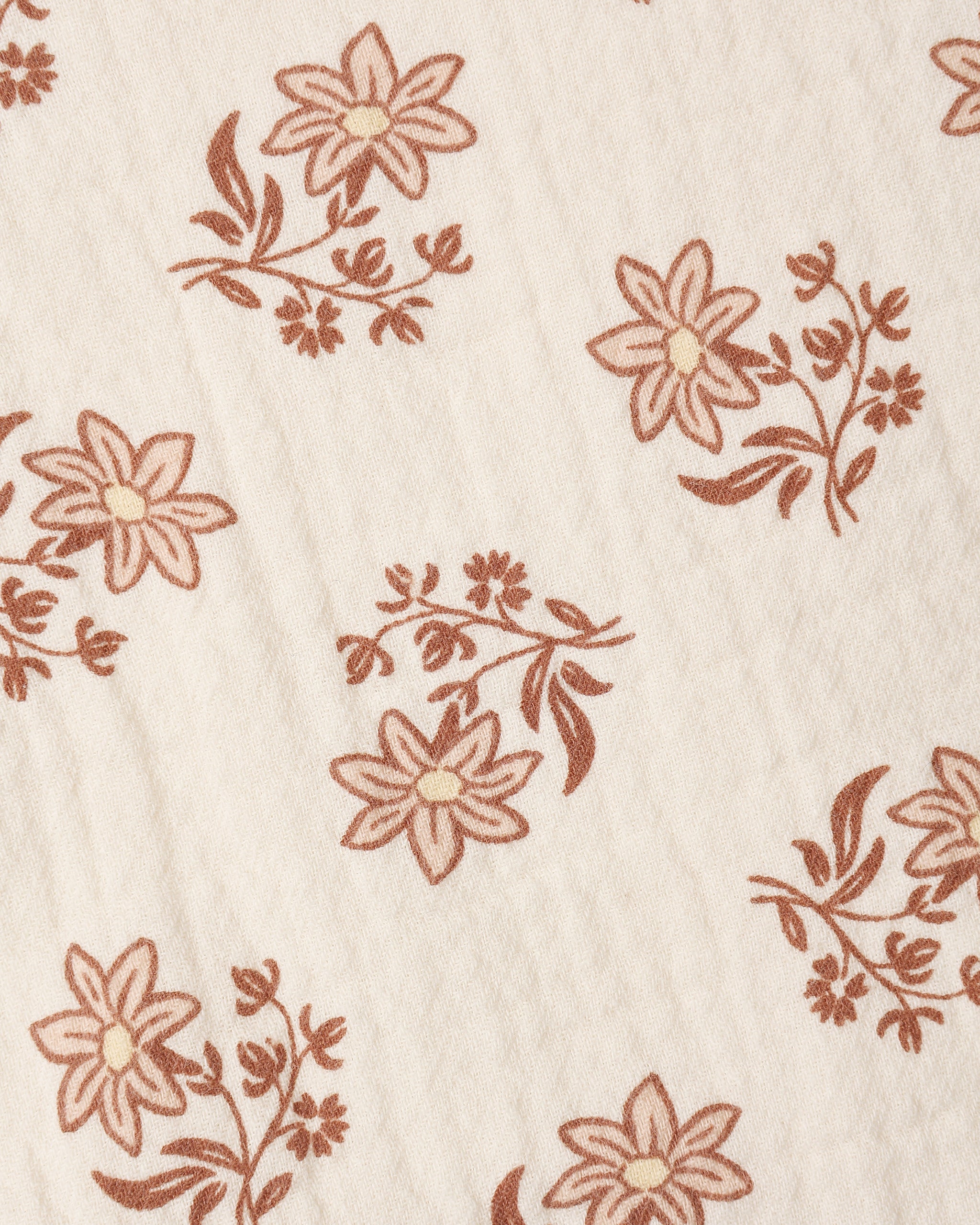 Woven Tie Bib || Daylily