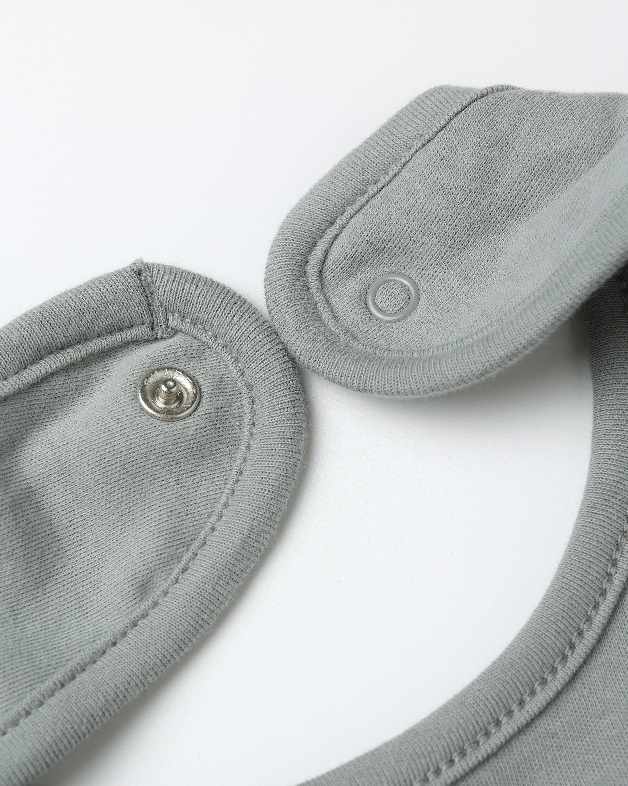 Jersey Snap Bib, 2 Pack || Bears, Steel Blue