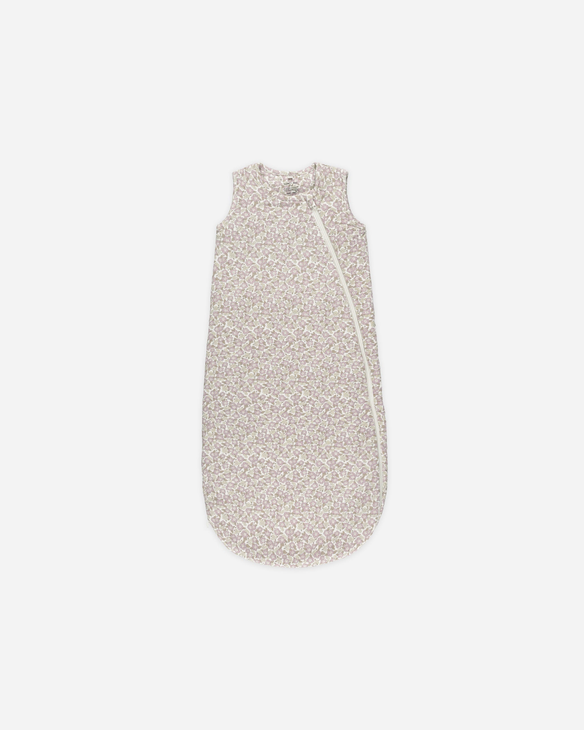 Bamboo Sleep Bag || Purple Floral