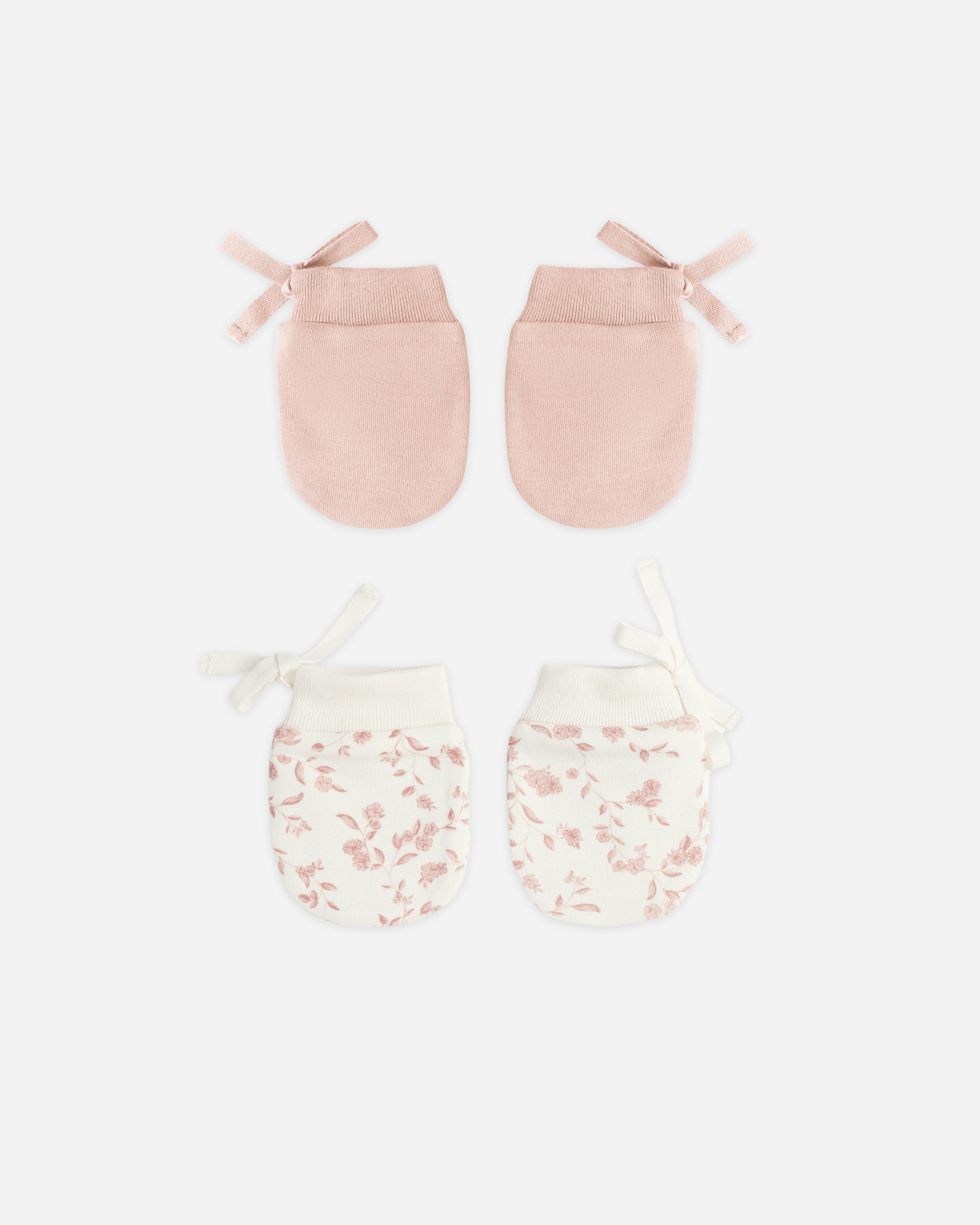 No Scratch Mittens, Set Of 2 || Rose, French Garden
