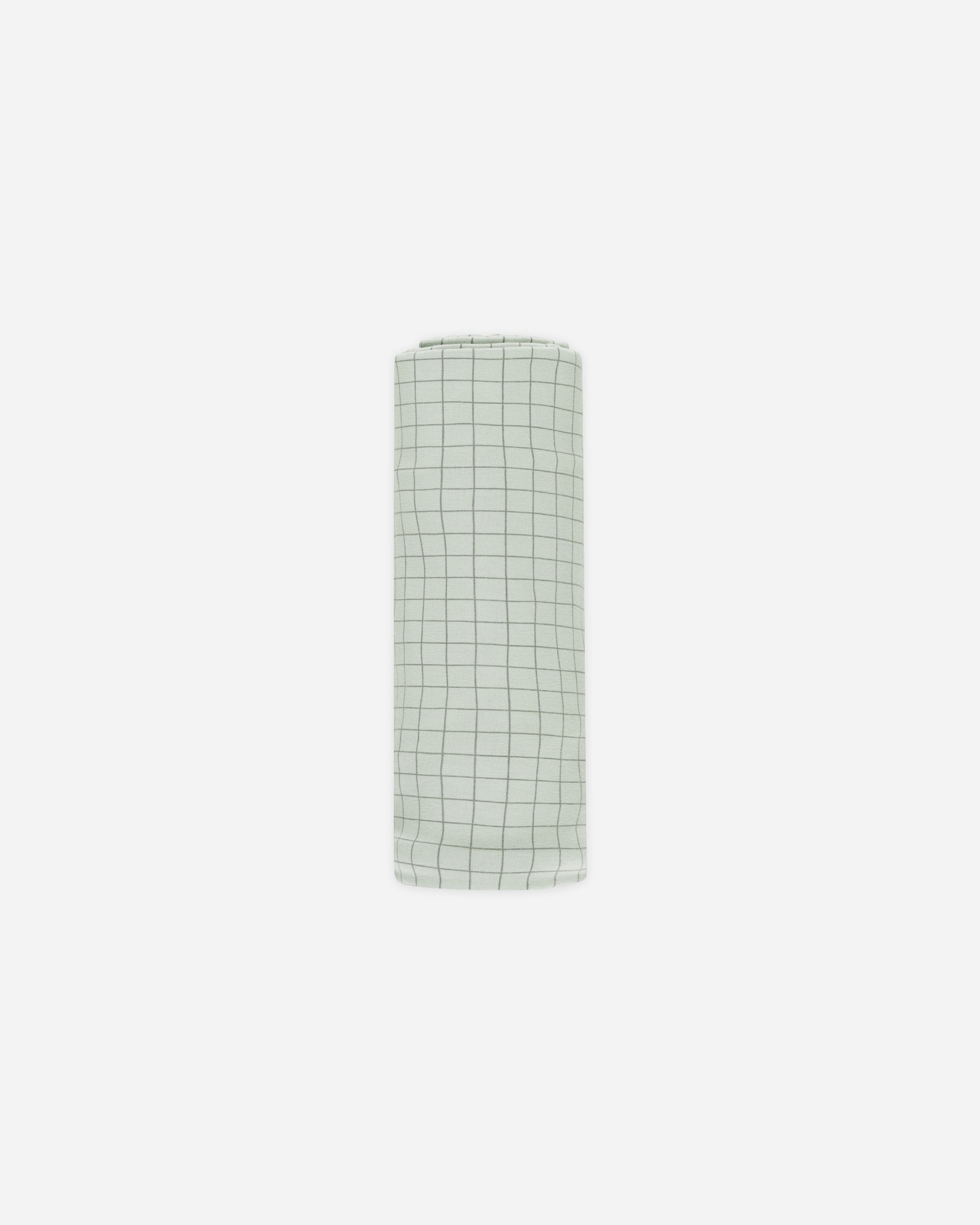 Bamboo Swaddle || Sage Grid