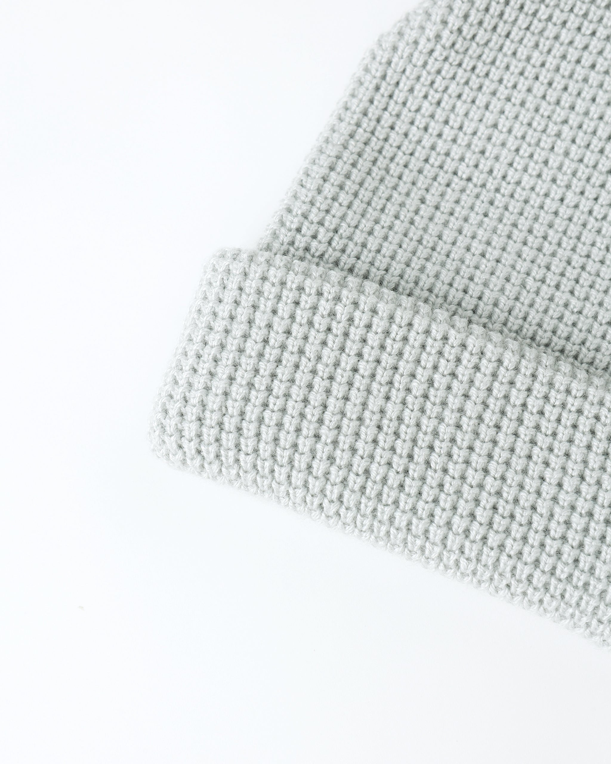 Baby Bear Beanie || Ice Blue