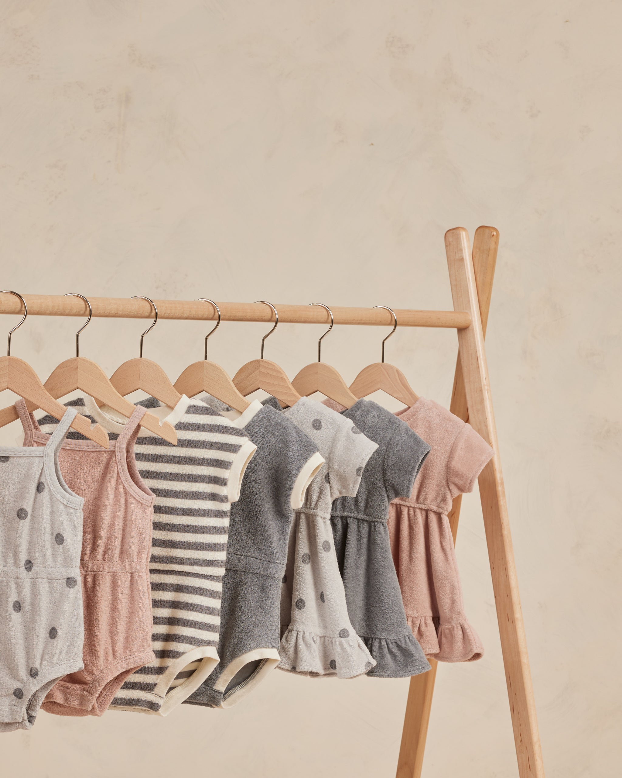 Terry Dress || Polka Dot - Rylee + Cru | Kids Clothes | Trendy Baby Clothes | Modern Infant Outfits |