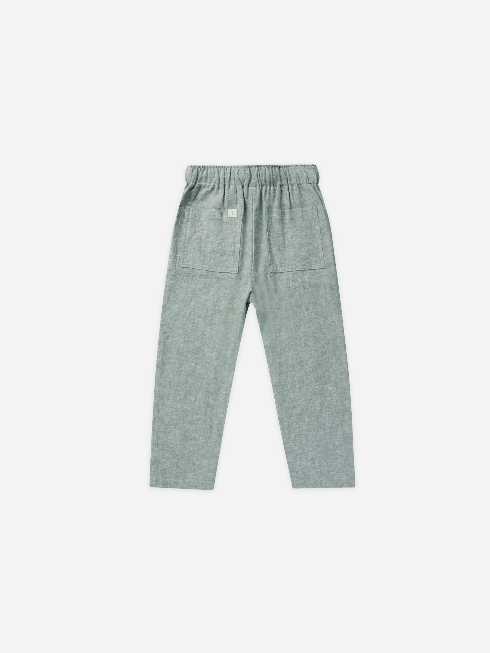 Kalen Pant || Heathered Indigo - Rylee + Cru | Kids Clothes | Trendy Baby Clothes | Modern Infant Outfits |