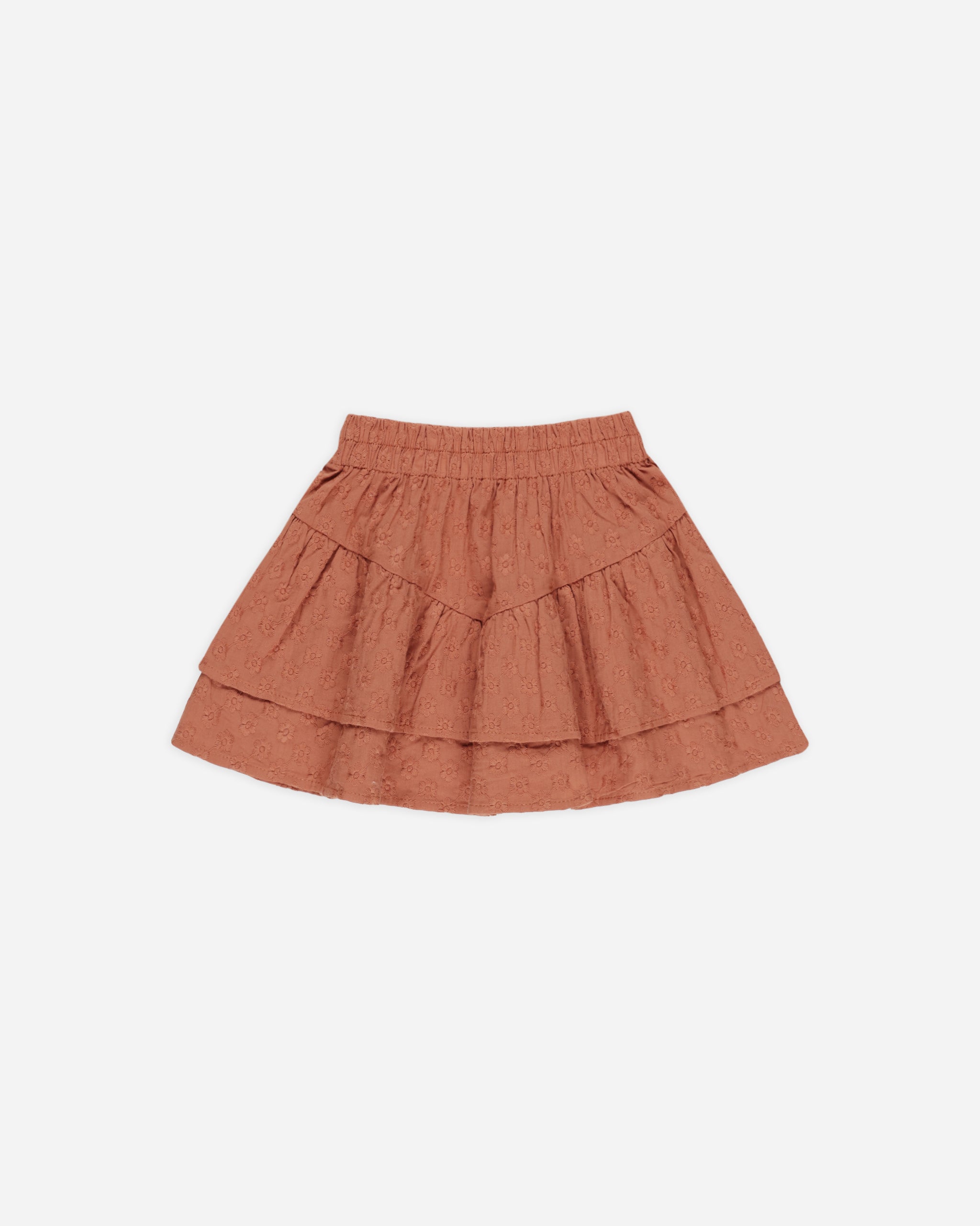 Tiered Mini Skirt || Poppy