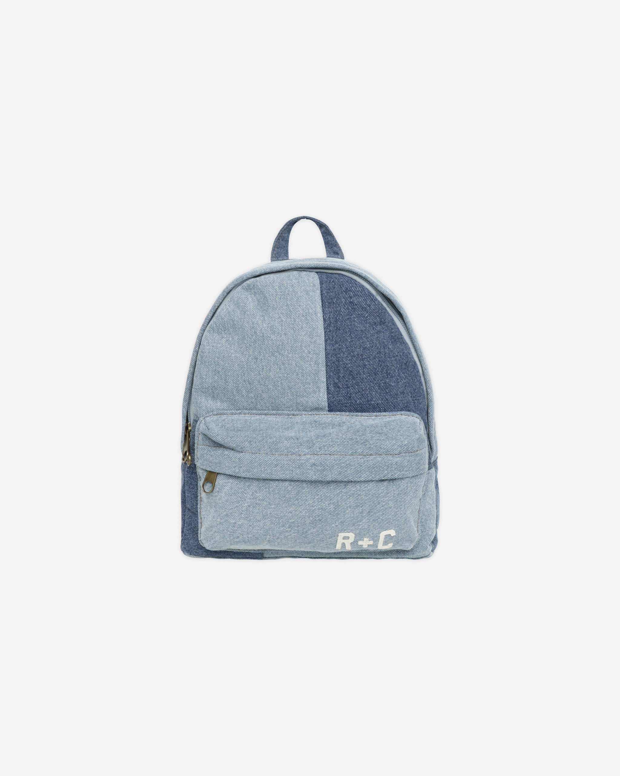 Mini Backpack Patchwork Denim Rylee Cru Australia NZ