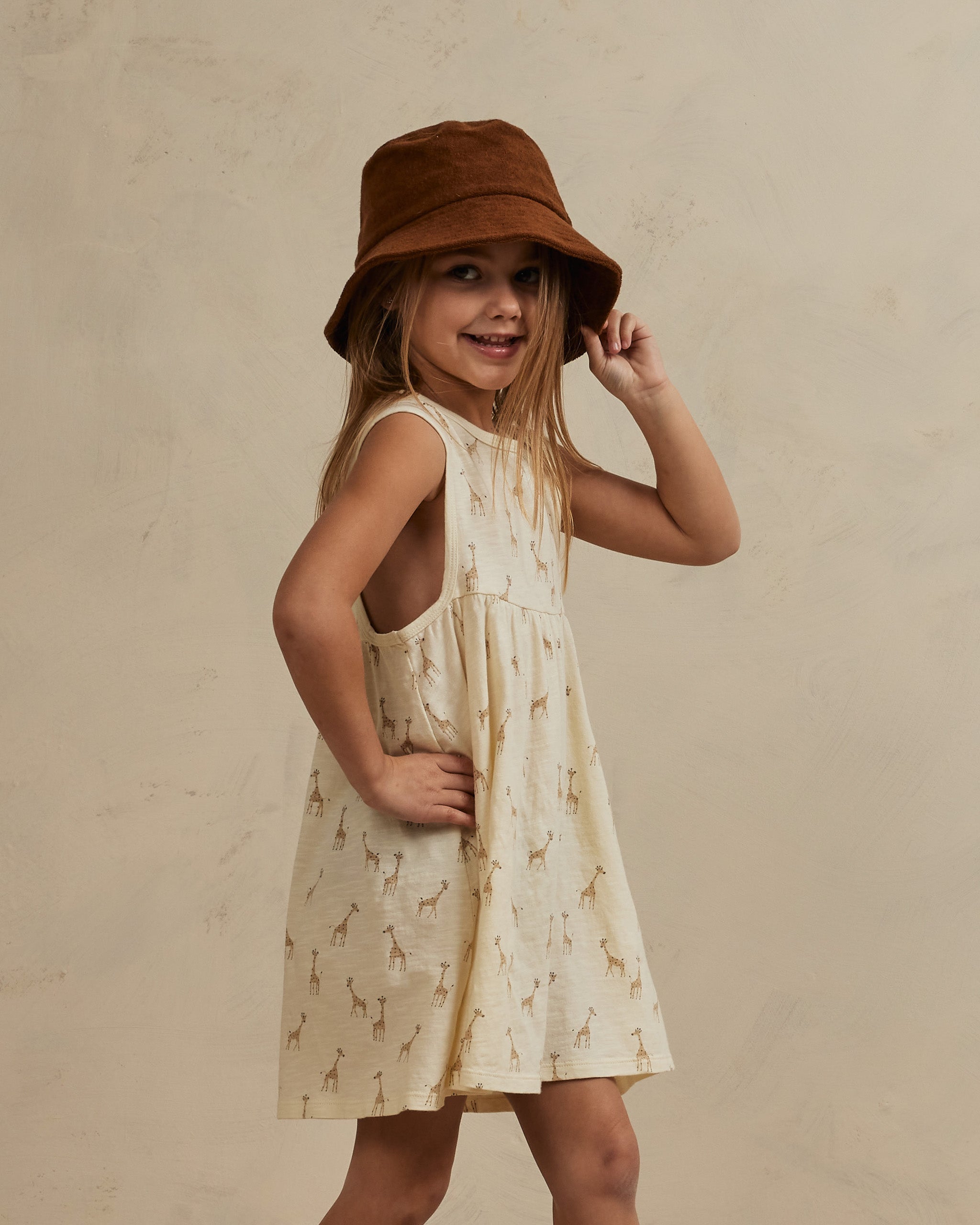 layla mini dress || giraffes - Rylee + Cru | Kids Clothes | Trendy Baby Clothes | Modern Infant Outfits |