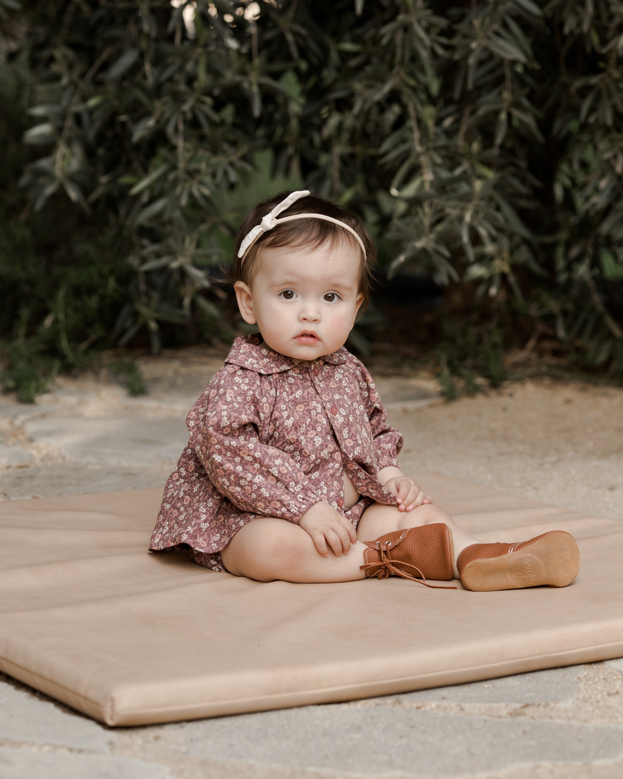Nellie Set || Plum Floral - Rylee + Cru | Kids Clothes | Trendy Baby Clothes | Modern Infant Outfits |