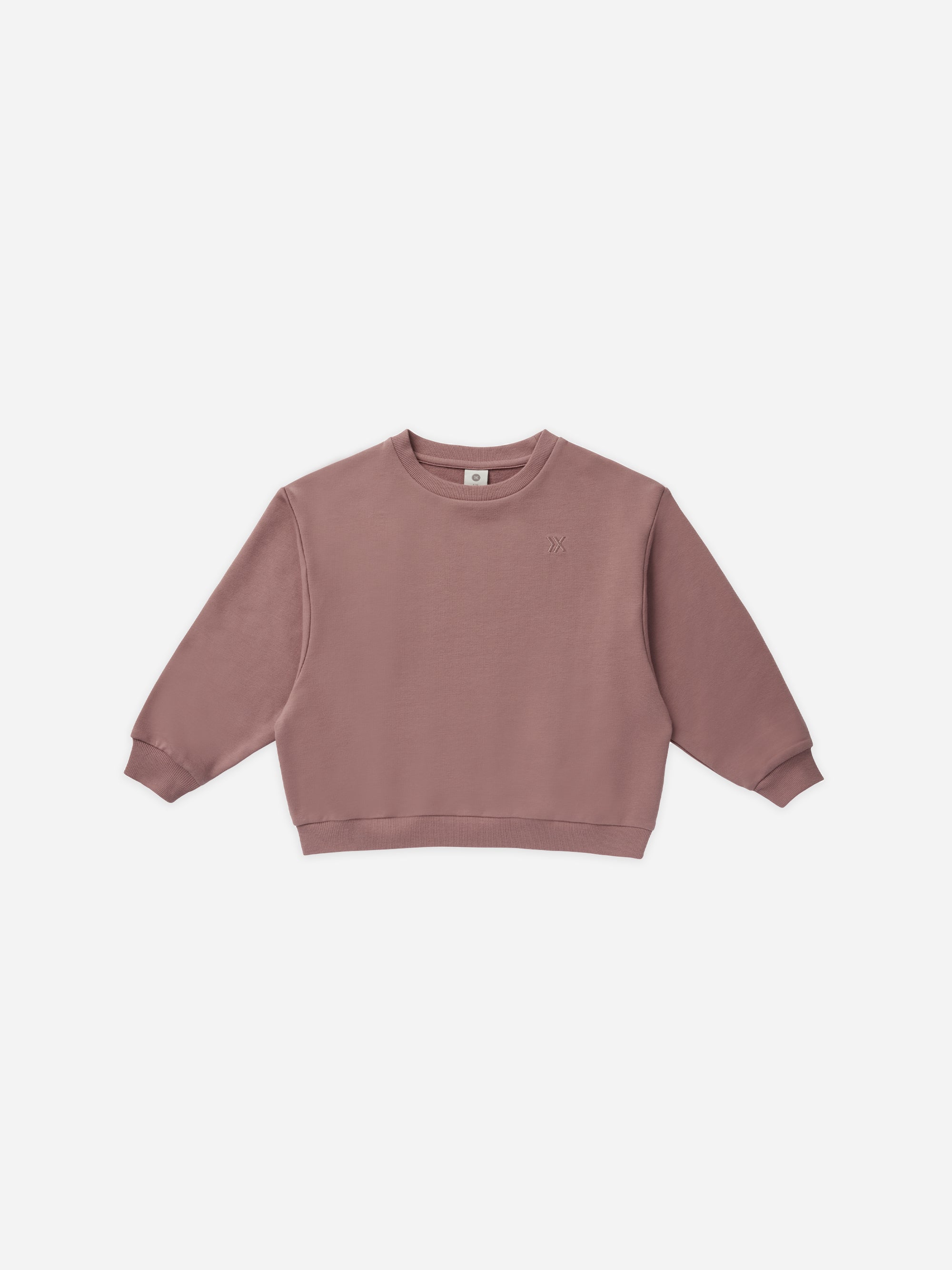 Relaxed Sweatshirt || Mulberry