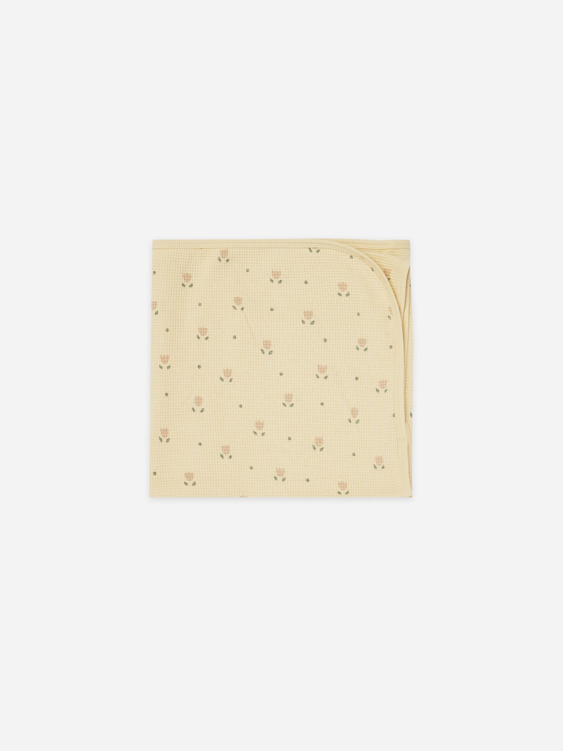 waffle baby blanket | dutch floral - Quincy Mae | Baby Basics | Baby Clothing | Organic Baby Clothes | Modern Baby Boy Clothes |