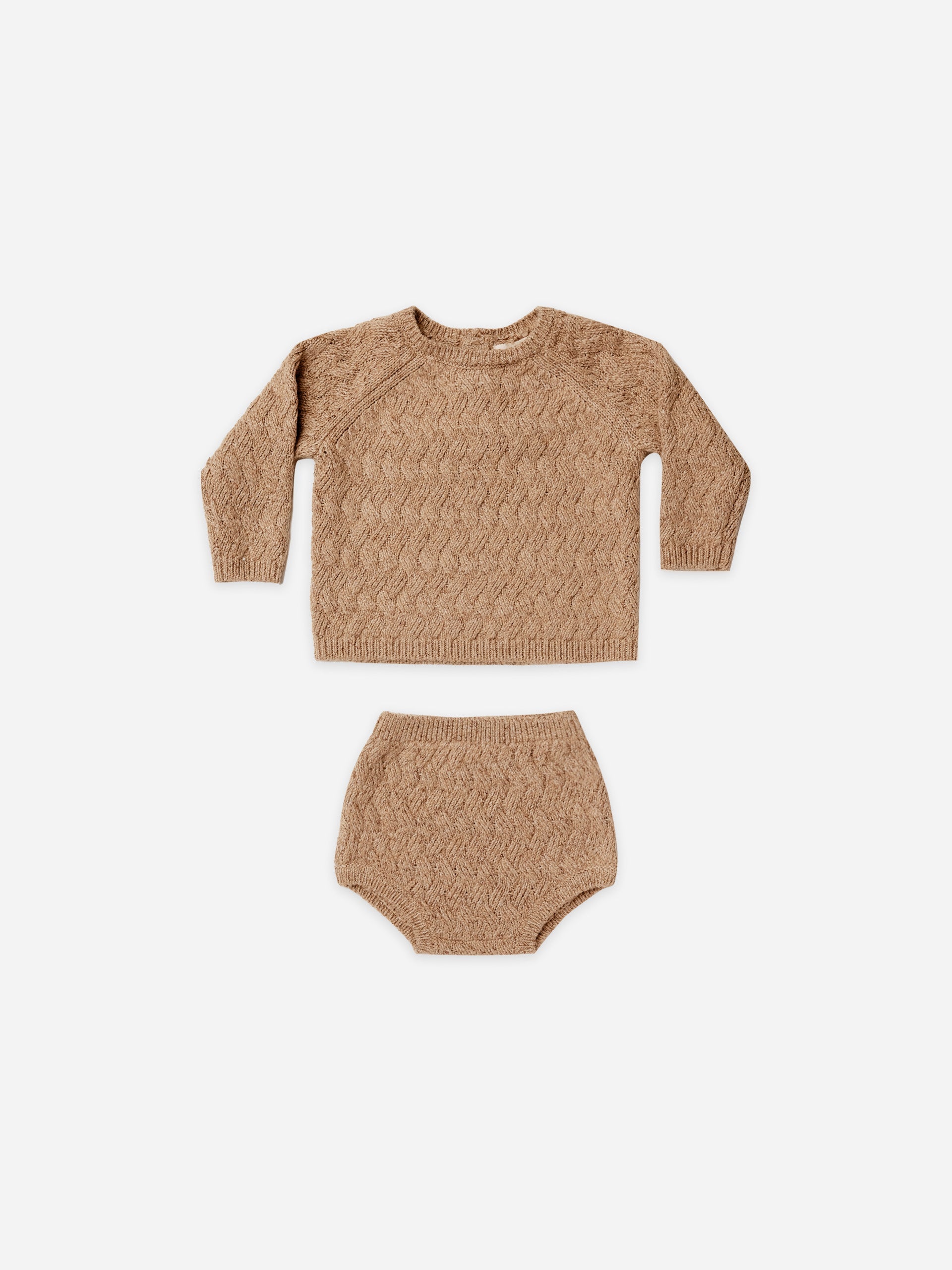 mira knit set | heathered apricot - Quincy Mae | Baby Basics | Baby Clothing | Organic Baby Clothes | Modern Baby Boy Clothes |