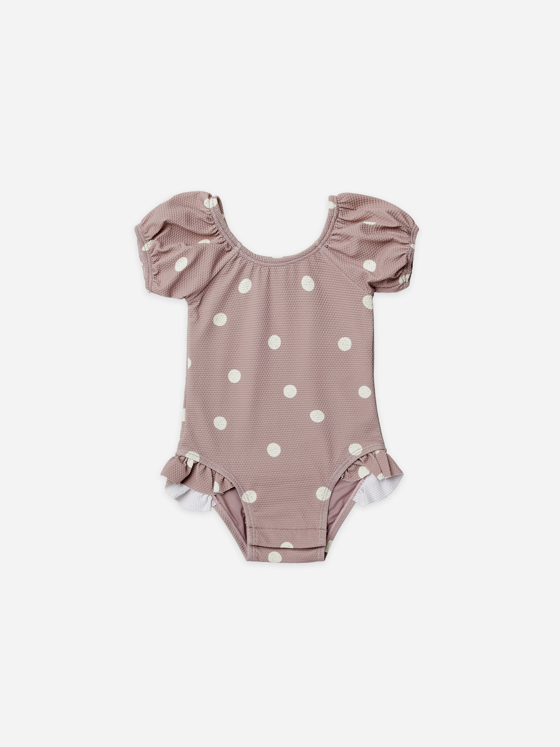 catalina one-piece swimsuit | dots - Quincy Mae | Baby Basics | Baby Clothing | Organic Baby Clothes | Modern Baby Boy Clothes |