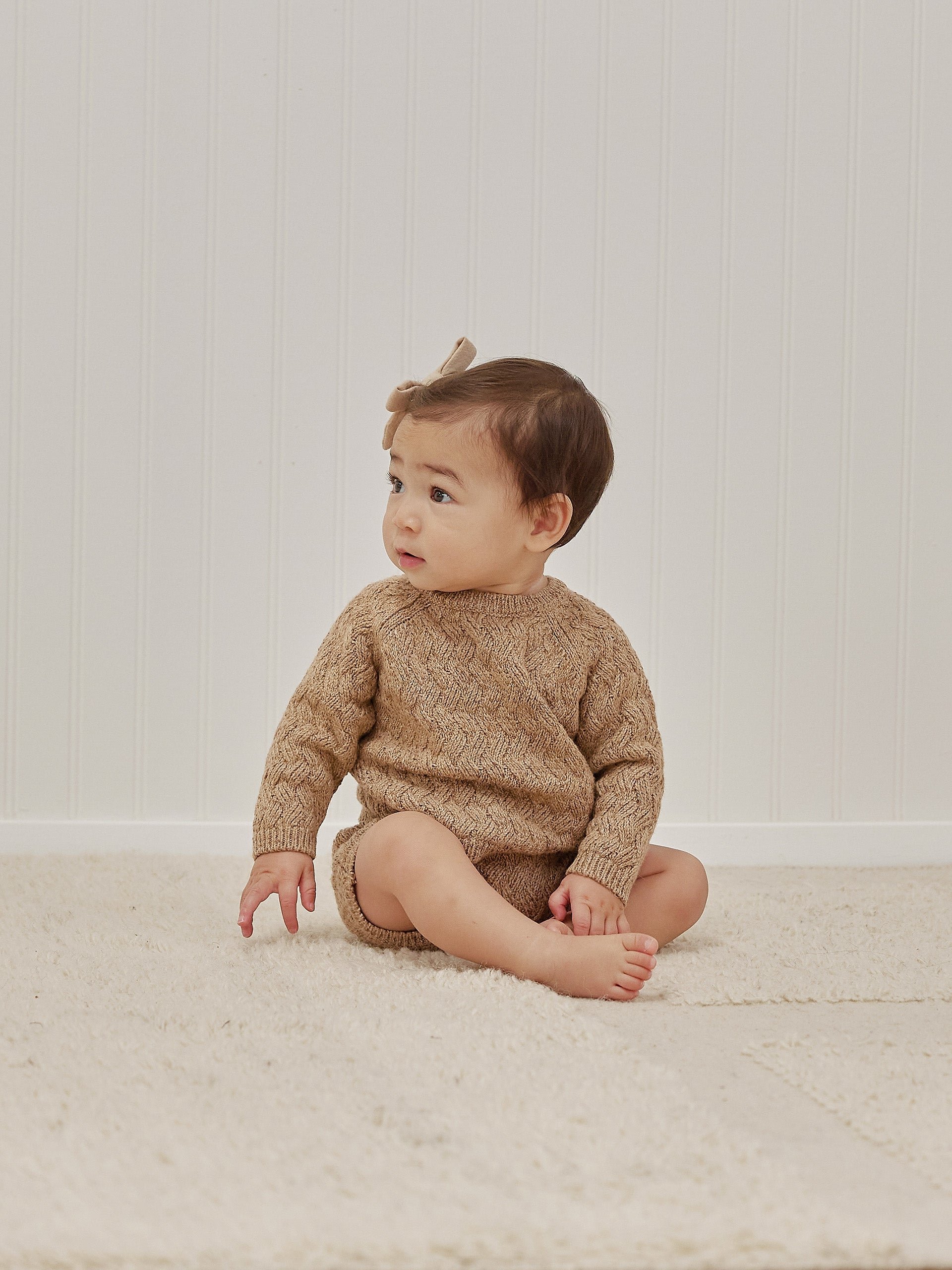 mira knit set | heathered apricot - Quincy Mae | Baby Basics | Baby Clothing | Organic Baby Clothes | Modern Baby Boy Clothes |