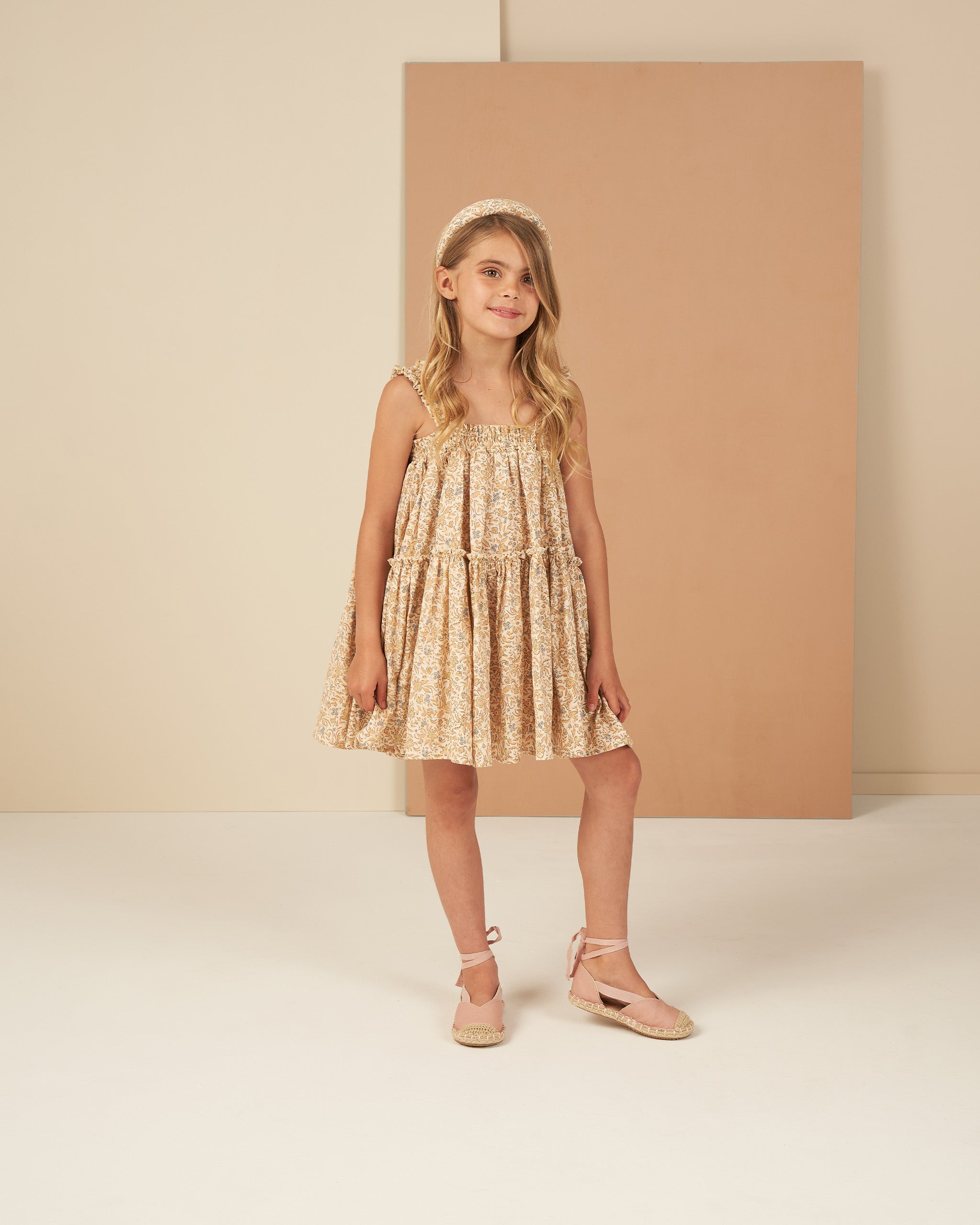 Cicily Dress || Blossom - Rylee + Cru | Kids Clothes | Trendy Baby Clothes | Modern Infant Outfits |