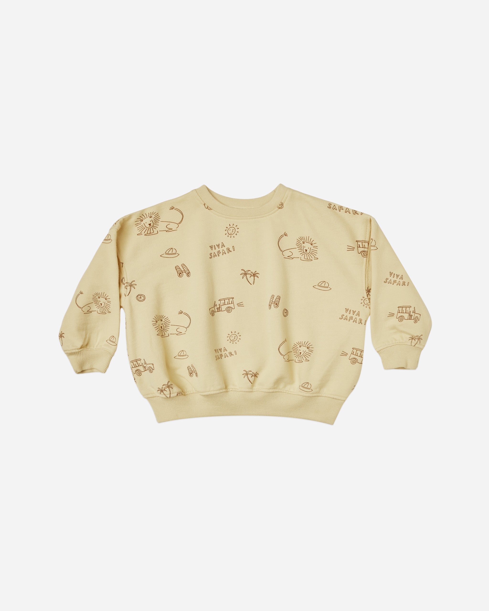 relaxed sweatshirt || viva safari